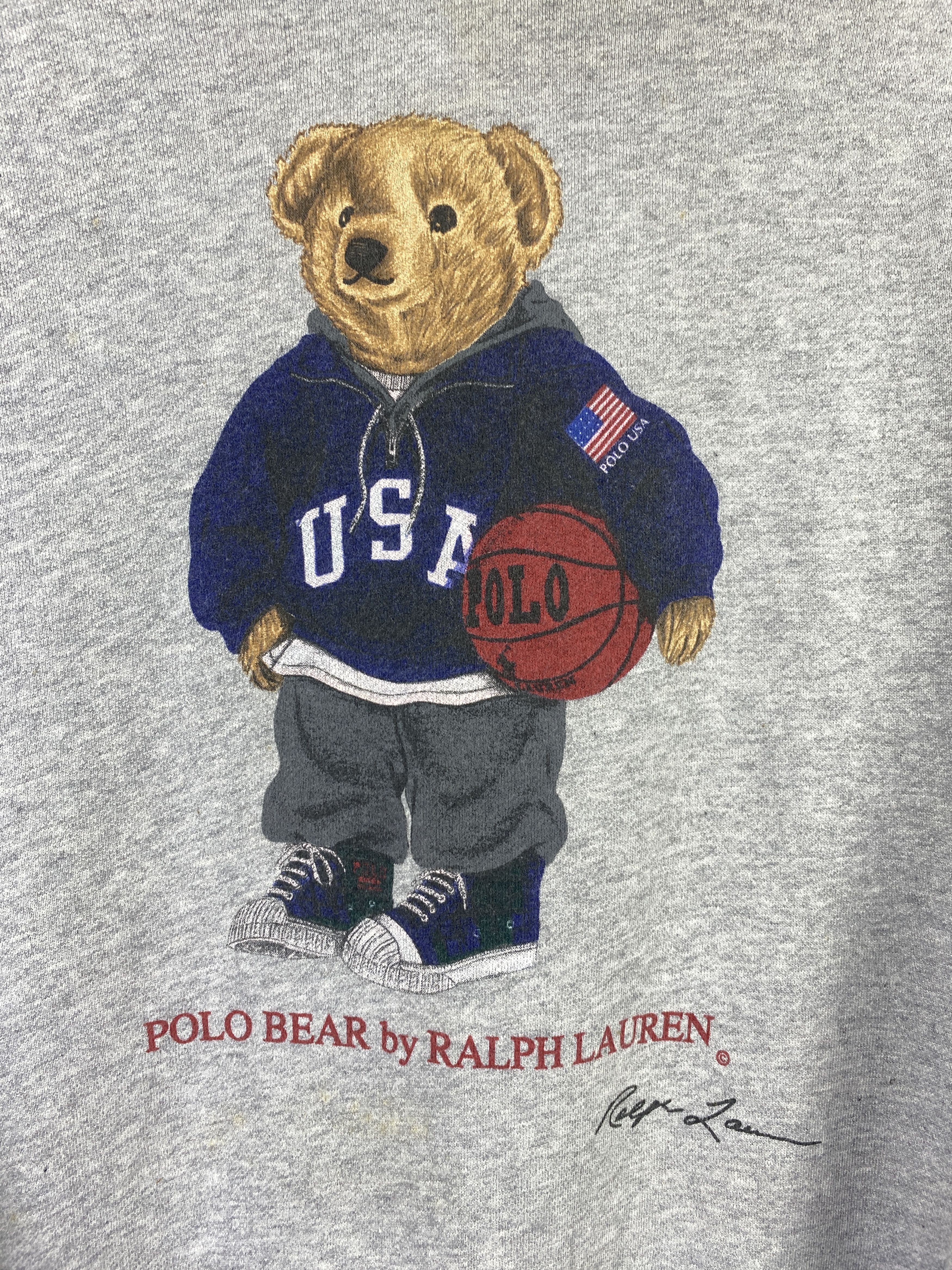 Polo Ralph Lauren Vintage Polo Bear by Ralph Lauren Sweatshirt SH0401 Size US M / EU 48-50 / 2 - 8 Thumbnail