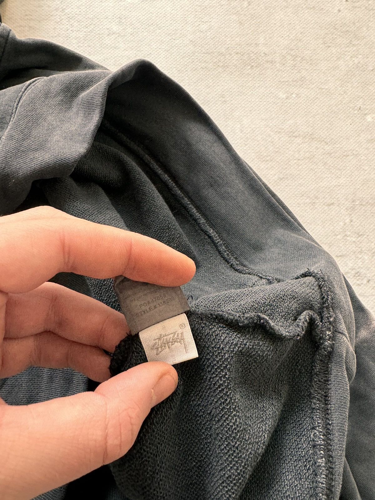 Stussy × Vintage STUSSY BASIC LOGO VINTAGE OVERSIZE HOODIE Size US L / EU 52-54 / 3 - 7 Thumbnail