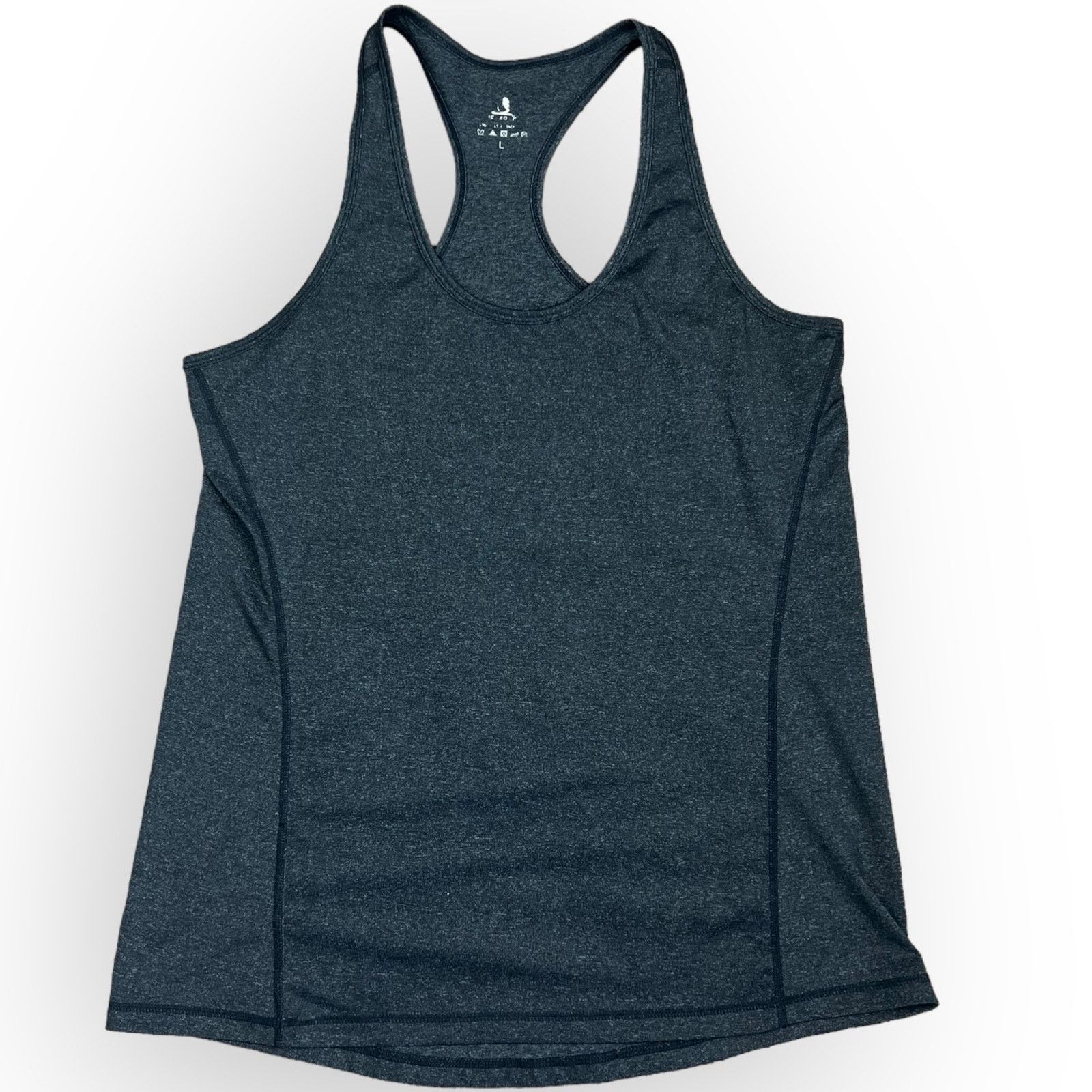 Other Icyzone Women's Racerback Workout Tank Tops - Heather Gray Size L / US 10 / IT 46 - 9 Thumbnail