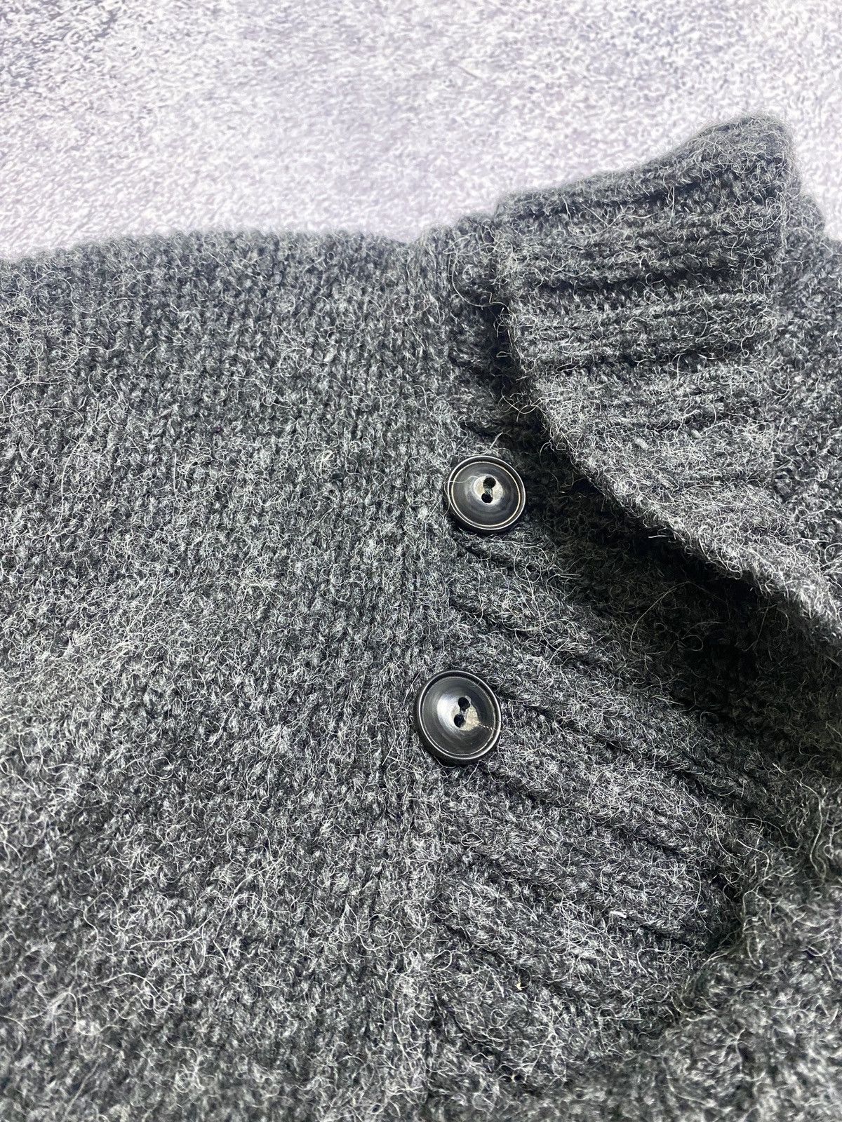 Ralph Lauren × Vintage Vintage Polo Ralph Lauren Wool Alpaca Knit Sweater Shawl Size US L / EU 52-54 / 3 - 7 Thumbnail