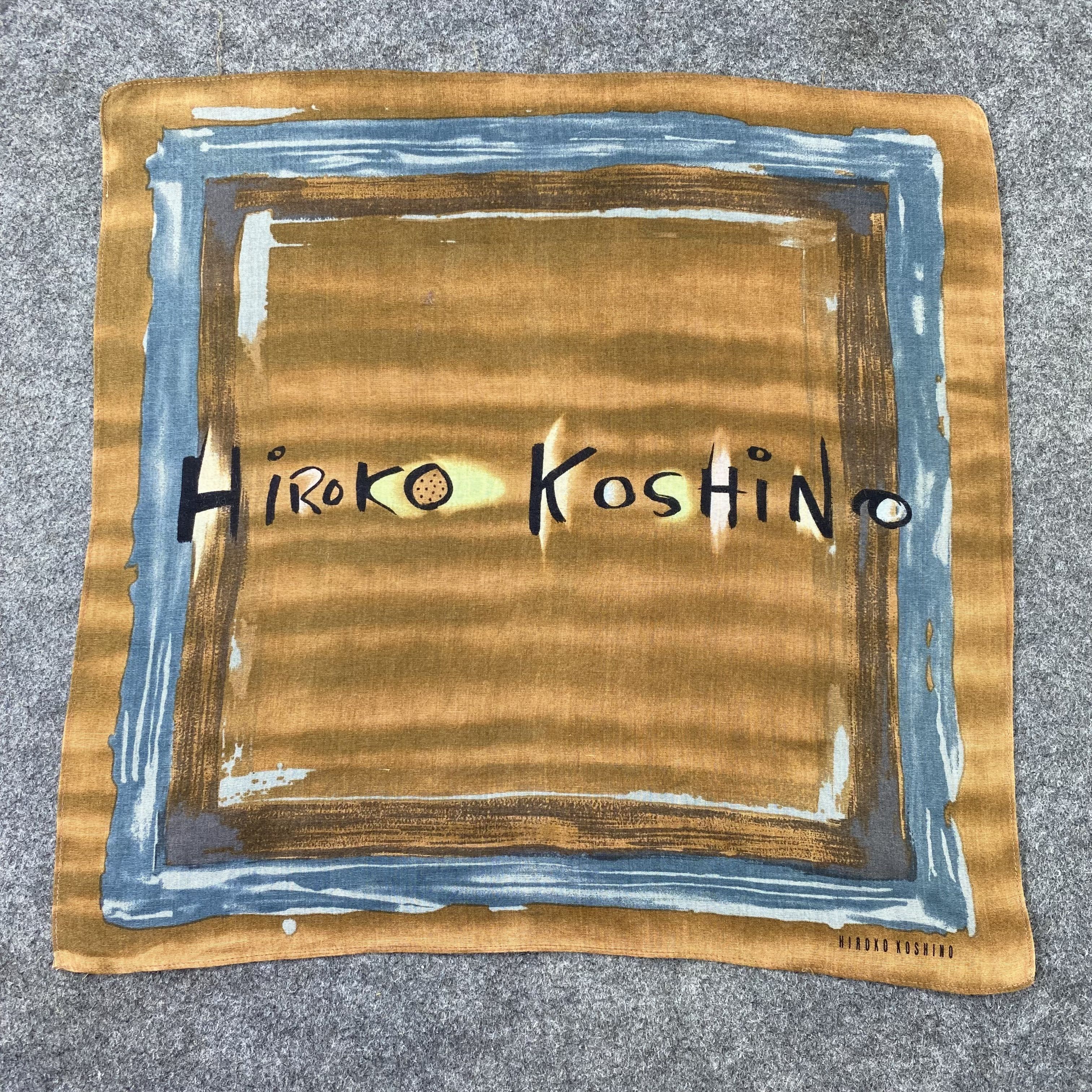 Hiroko Koshino Homme Hiroko Koshino Handkerchief / Bandana / Neckerchief-B612 Size ONE SIZE - 3 Thumbnail
