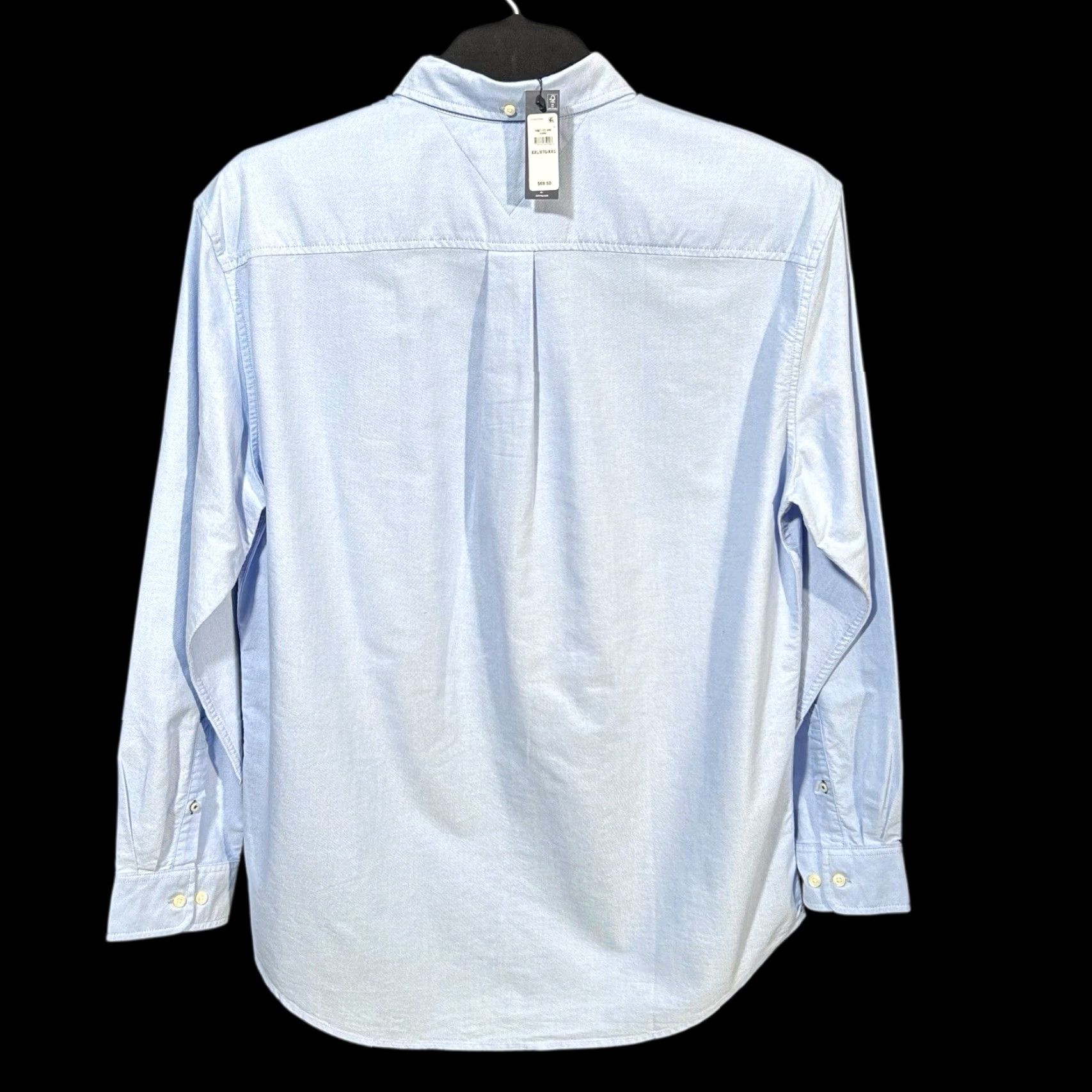 Tommy Hilfiger Tommy Hilfiger Men’s Long Sleeve Shirt XXL Blue Custom Fit Button-Down Collared Shirt Size US XXL / EU 58 / 5 - 5 Thumbnail