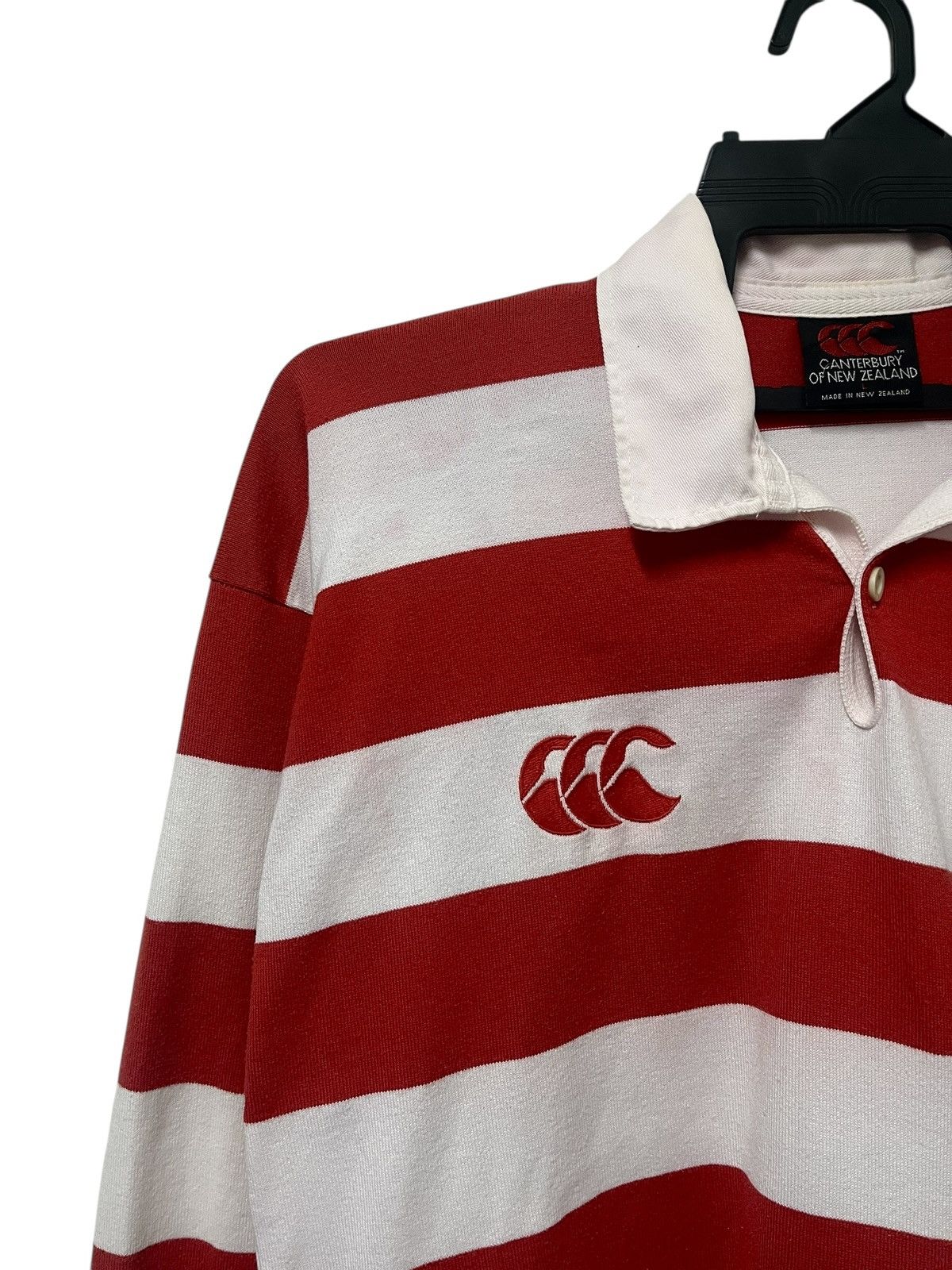 Canterbury of New Zealand 🔥Vtg Canterbury Japan Rugby Union 98’ L/S Size US L / EU 52-54 / 3 - 3 Thumbnail