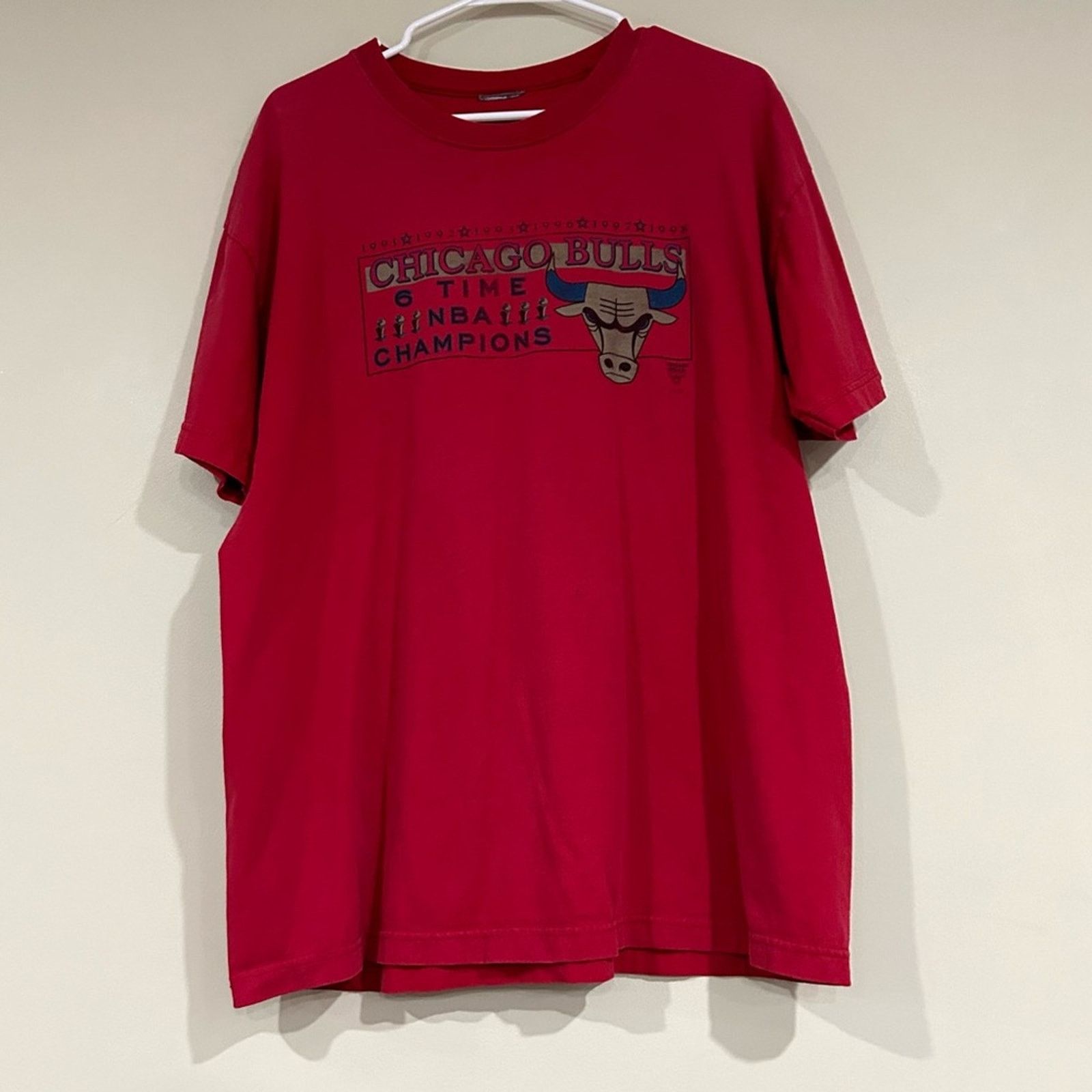 Other Vintage 1998 Chicago Bulls Bask Shirt Size US L / EU 52-54 / 3 - 1 Thumbnail