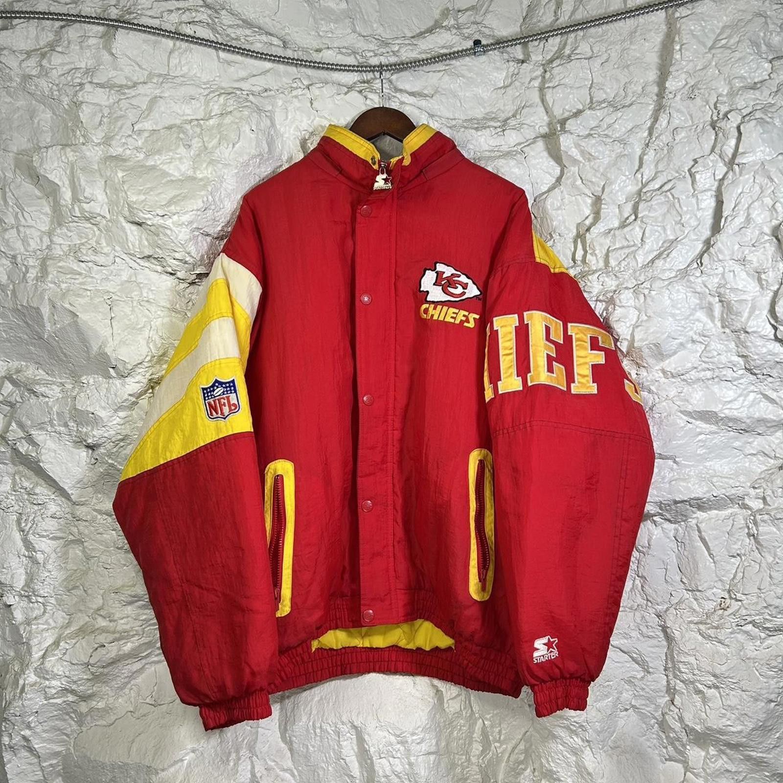 Starter 90’s Starter Kansas City Chiefs Puffer Jacket 2 Tone Size XL Size US XL / EU 56 / 4 - 2 Thumbnail