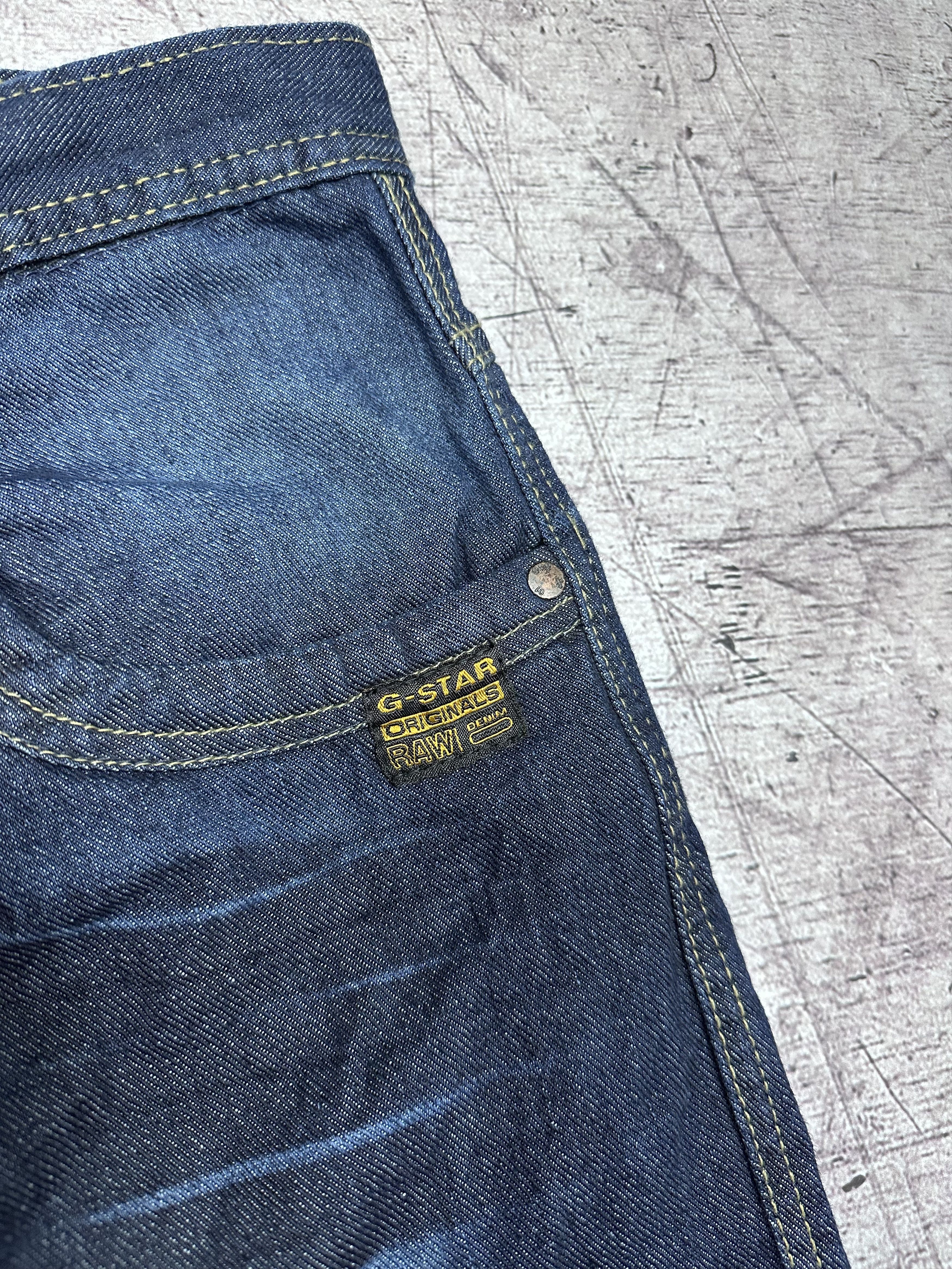 G-Star G Star Raw Heritage Embro Mens Denim Pants Jeans Size US 34 / EU 50 - 7 Thumbnail