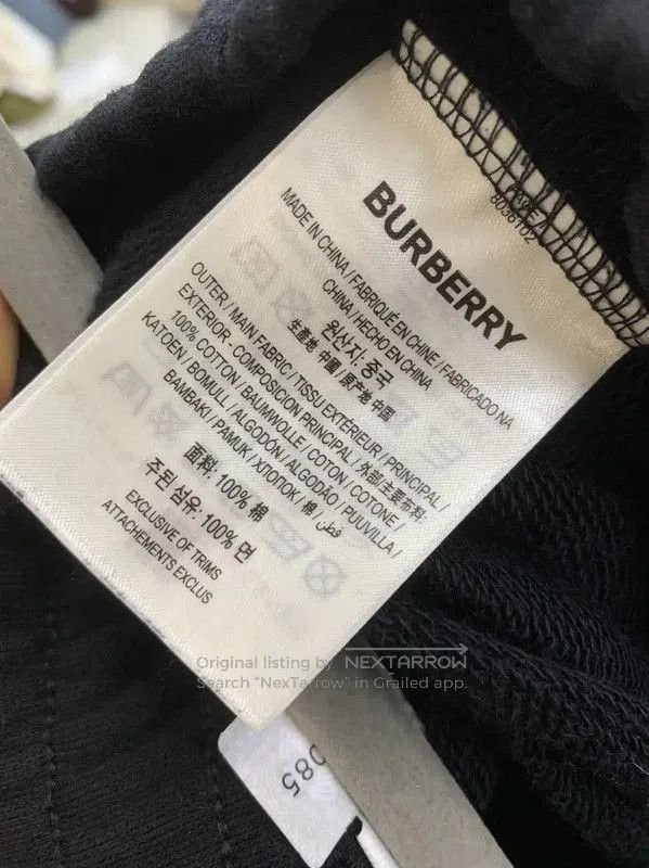 Burberry Burberry Casual Men's Black Cotton Pants. Size US 26 / EU 42 - 6 Thumbnail
