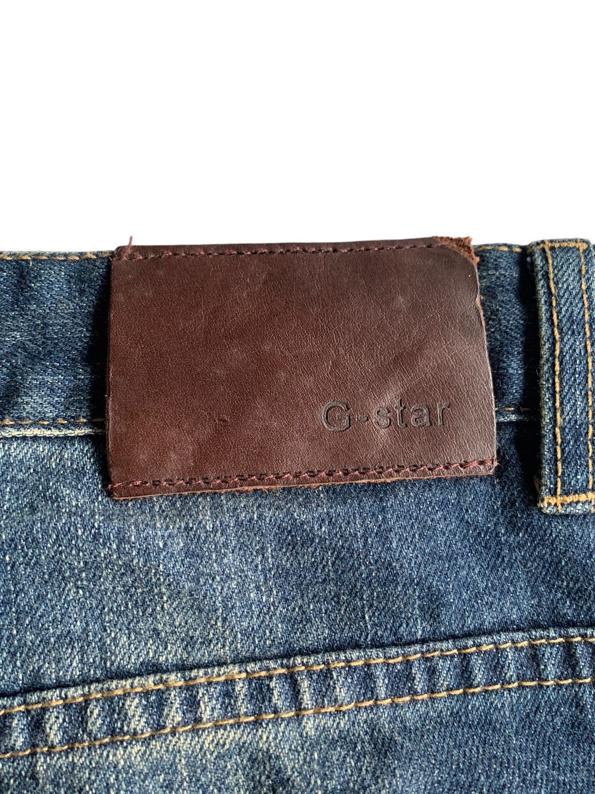 G-Star × Jean G-STAR RAW 3301 RARE DESIGN DISTRESSED DENIM Size US 33 - 21 Thumbnail