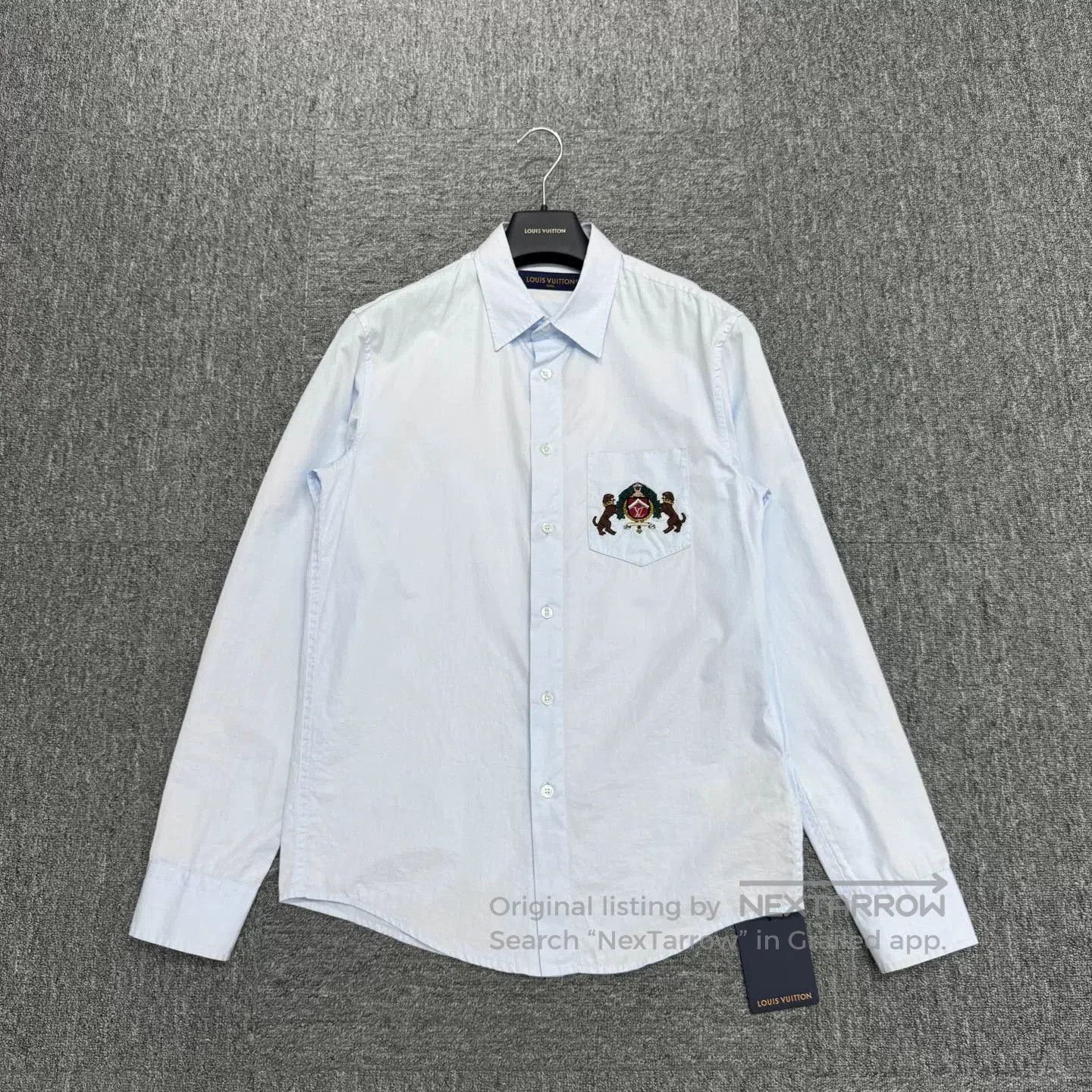Louis Vuitton Louis Vuitton SS25 Embroidered Puppy Shirt. Size US XS / EU 42 / 0 - 1 Thumbnail