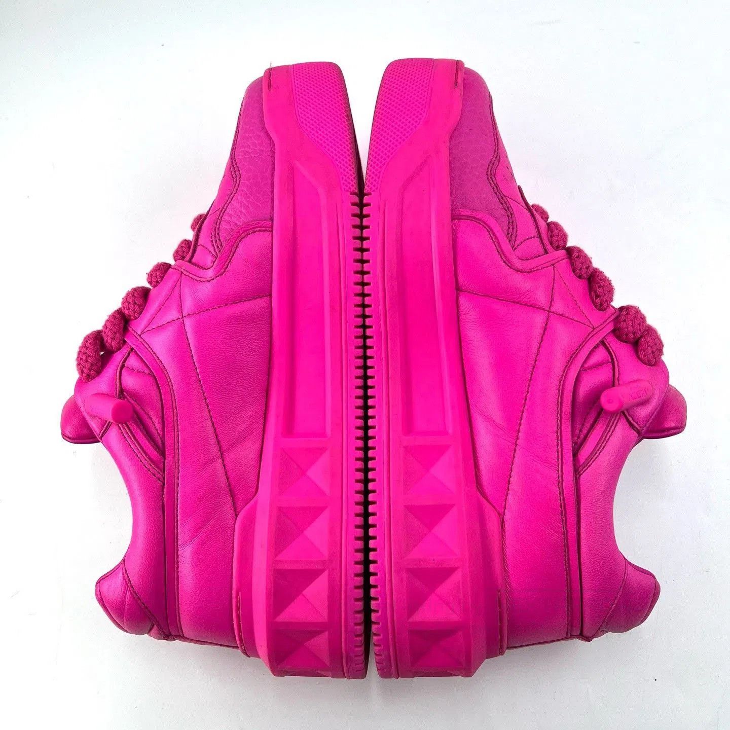 Valentino Valentino One Stud Pink Platform Sneakers. Size US 9 / IT 39 - 6 Thumbnail