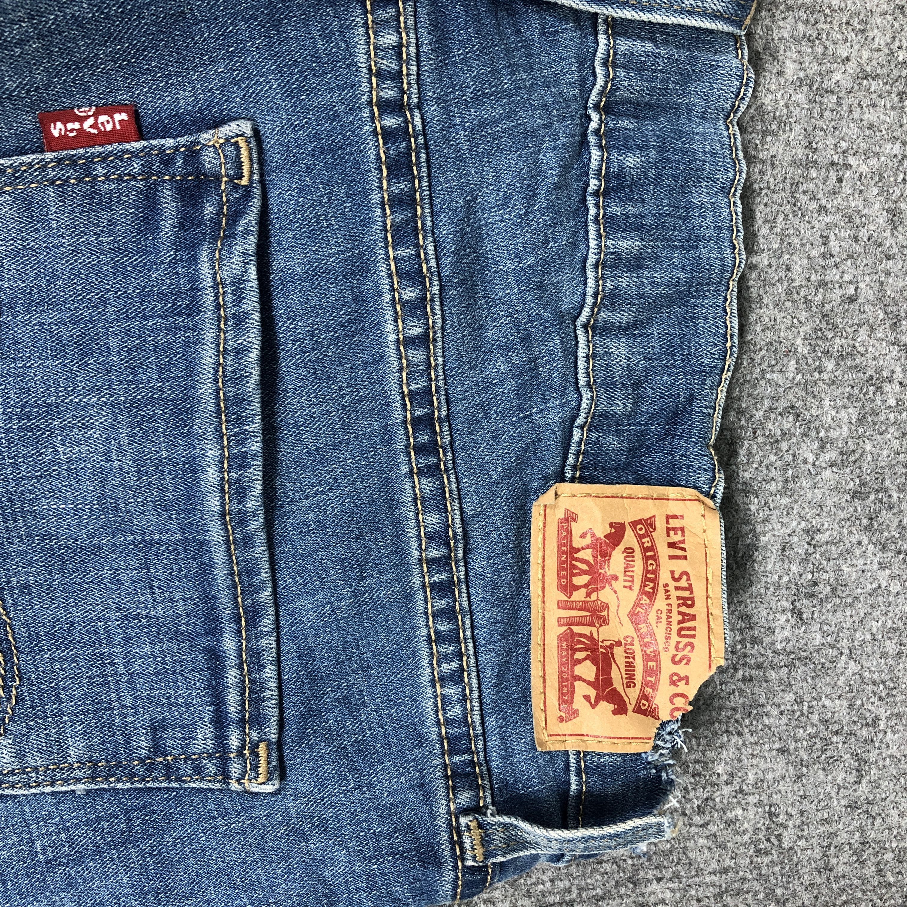 Levi's × Vintage Womens Vintage Levis Jeans Short Pants L1091W Size 33" - 3 Thumbnail