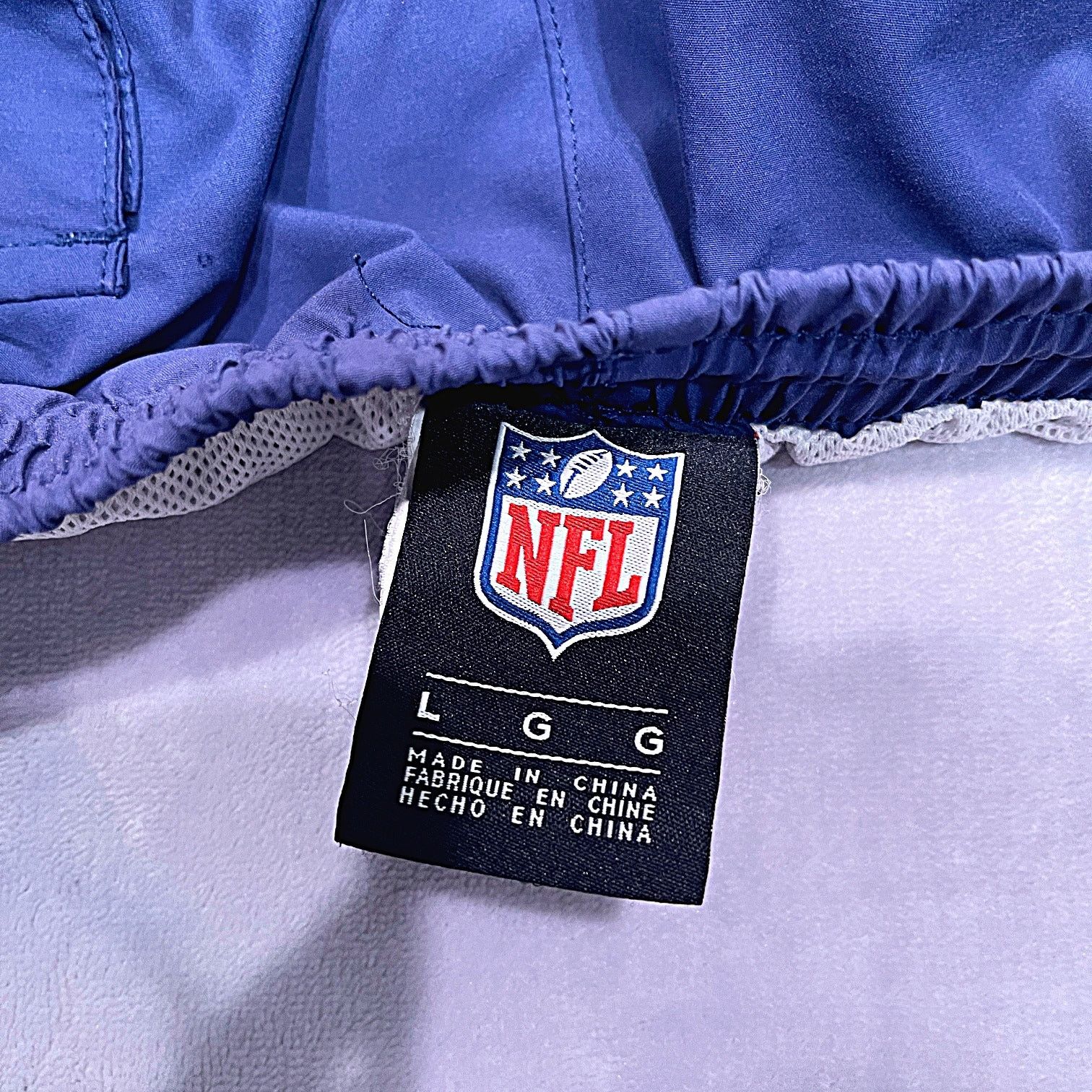 NFL NEW ENGLAND PATRIOTS Swim Trunks Blue Red NFL Mens Large Size US 36 / EU 52 - 6 Thumbnail