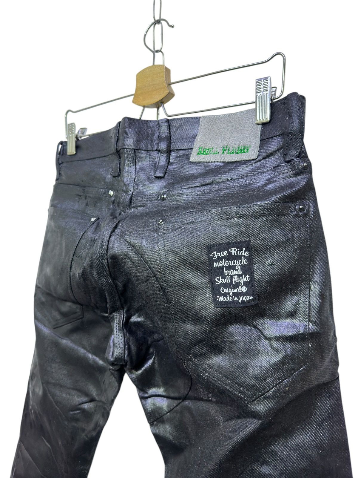 Japanese Brand Skull Flight Jeans Size US 32 / EU 48 - 7 Thumbnail