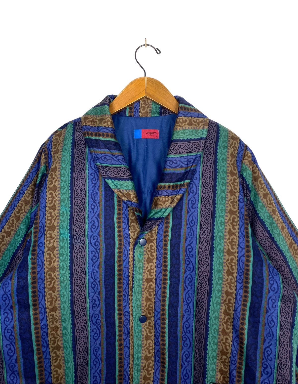 Ungaro Paris Rare‼️ Vintage Ungaro Paris Parka Multicolour Made in Japan Size US L / EU 52-54 / 3 - 5 Thumbnail