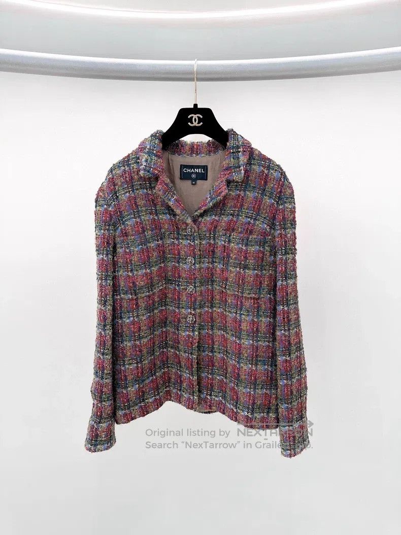 Chanel Chanel 22K autumn and winter retro tweed colour diamond bu Size XS / US 0-2 / IT 36-38 - 1 Thumbnail