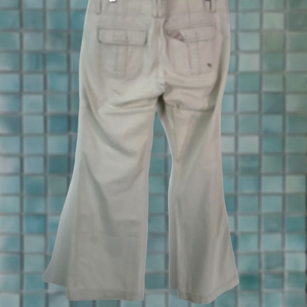 Abercrombie & Fitch Abercrombie And Fitch Womens Beige Denim Jeans Size 6R Low Rise Casual Straight Size 28" / US 6 / IT 42 - 1 Thumbnail