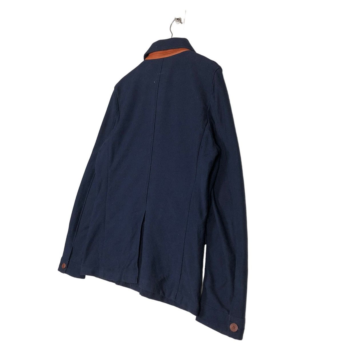 Japanese Brand 🔥VINTAGE CHORE JACKET BUTTON STRIPED LINING SHIPS JAPAN Size US XL / EU 56 / 4 - 10 Thumbnail