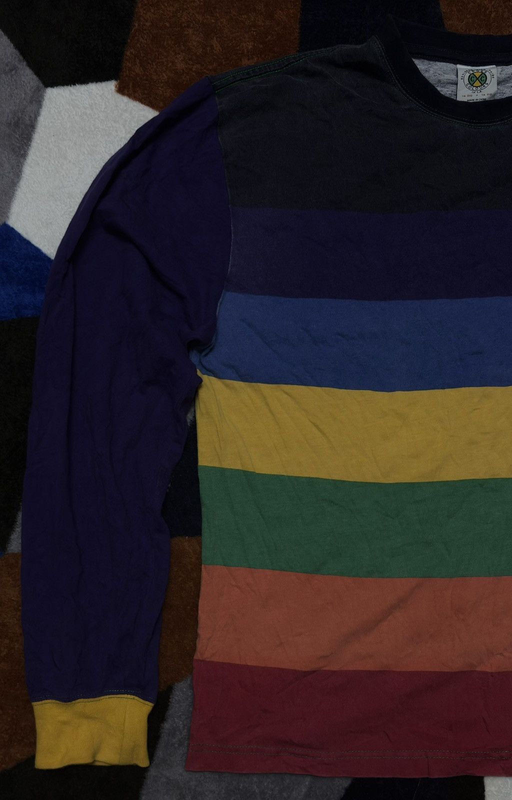 Cross Colours Vintage Cross Colours Stripe Shirt Size US M / EU 48-50 / 2 - 4 Thumbnail