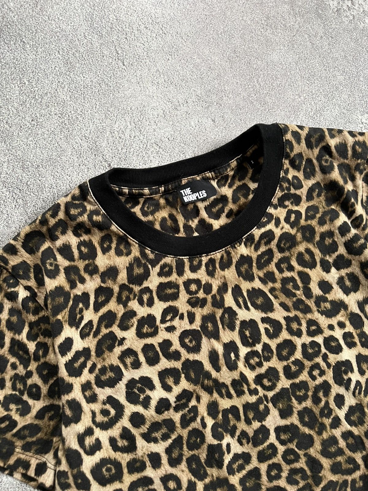The Kooples The Kooples Women’s Leopard Print T-Shirt Size 2 Animal Tee Size XS / US 0-2 / IT 36-38 - 4 Thumbnail