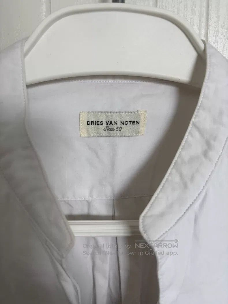 Dries Van Noten Dries Van Noten White Embroidered Shirt Size US M / EU 48-50 / 2 - 3 Thumbnail