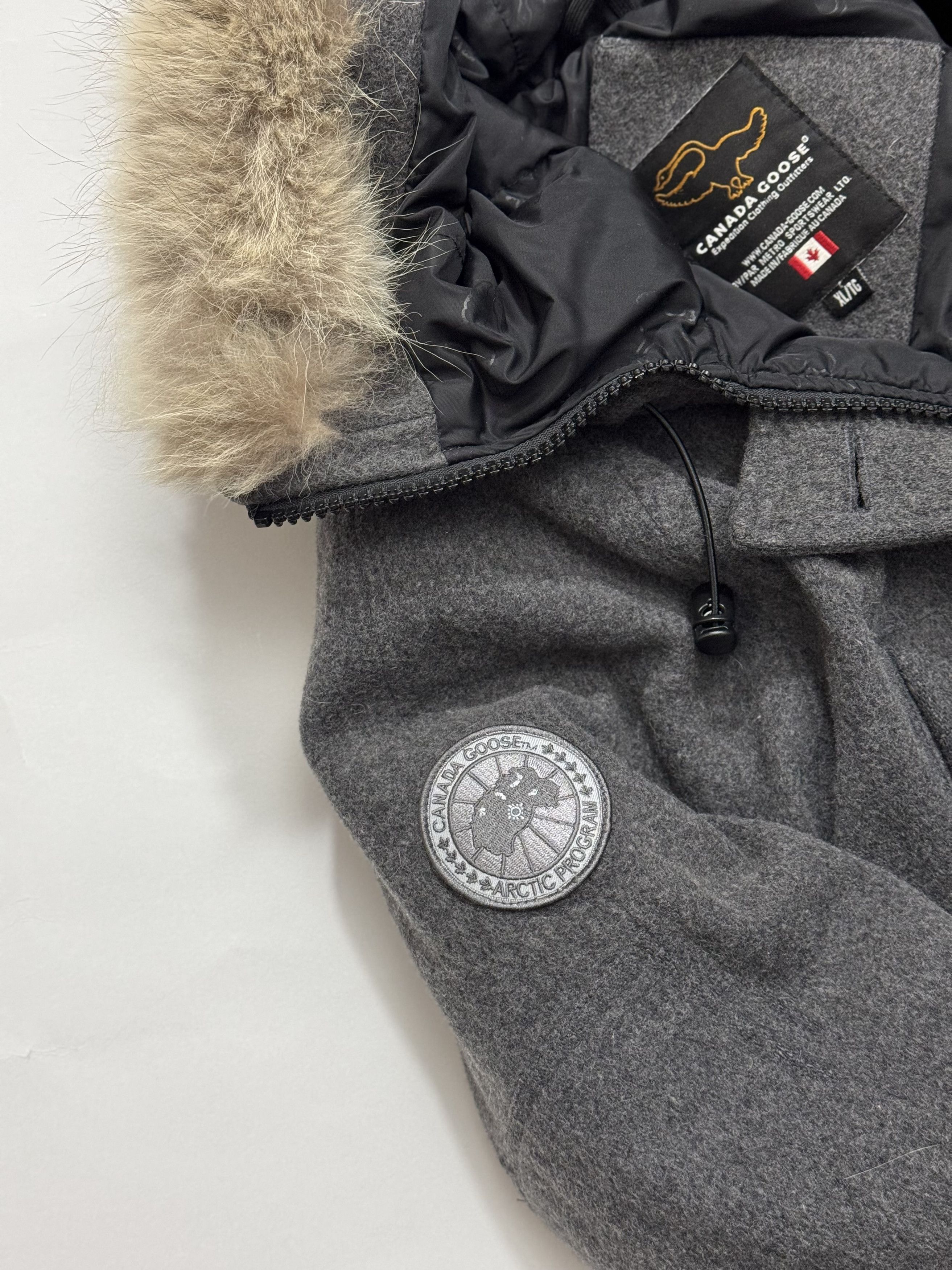 Canada Goose women's chilliwack virgin wool bomber jacket Size XL / US 12-14 / IT 48-50 - 7 Thumbnail