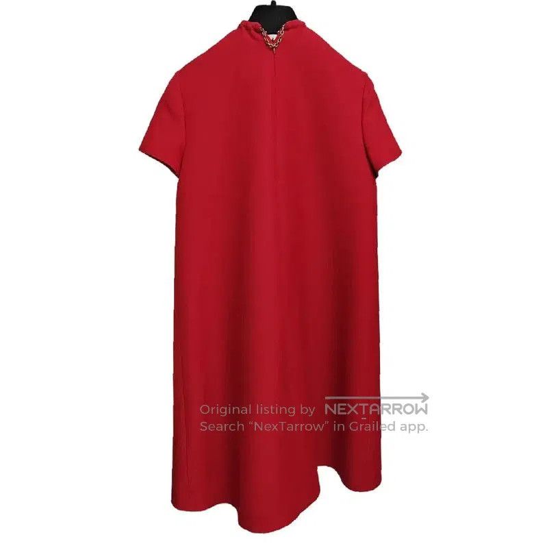 Valentino Valentino Red Wool Dress for Women . Size S / US 4 / IT 40 - 1 Thumbnail