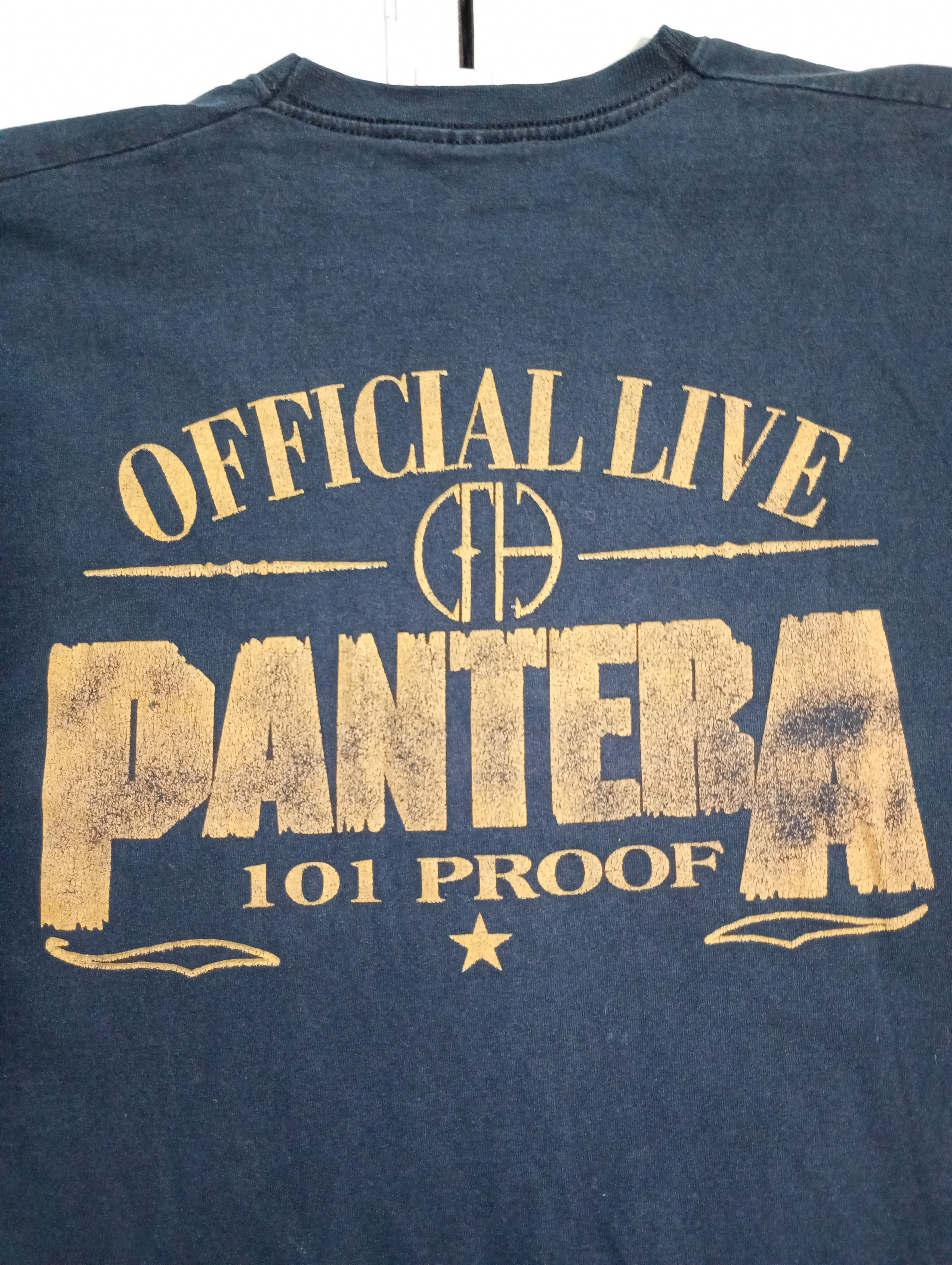 Band Tees × Fruit Of The Loom Pantera Official Live101 Proof Fruit Of The Loom T-Shirt Size US XL / EU 56 / 4 - 10 Thumbnail