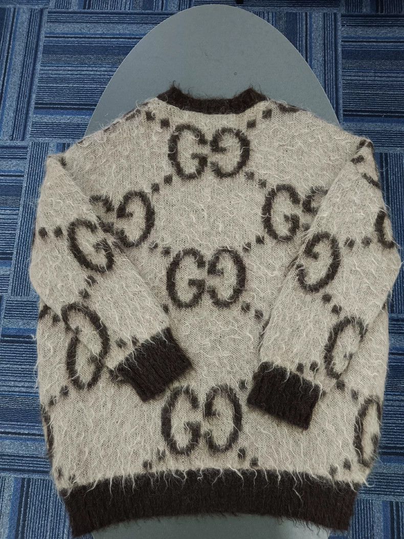 Gucci Gucci Full-printed logo pullover sweater 2504-Nextarrow Size US L / EU 52-54 / 3 - 2 Thumbnail