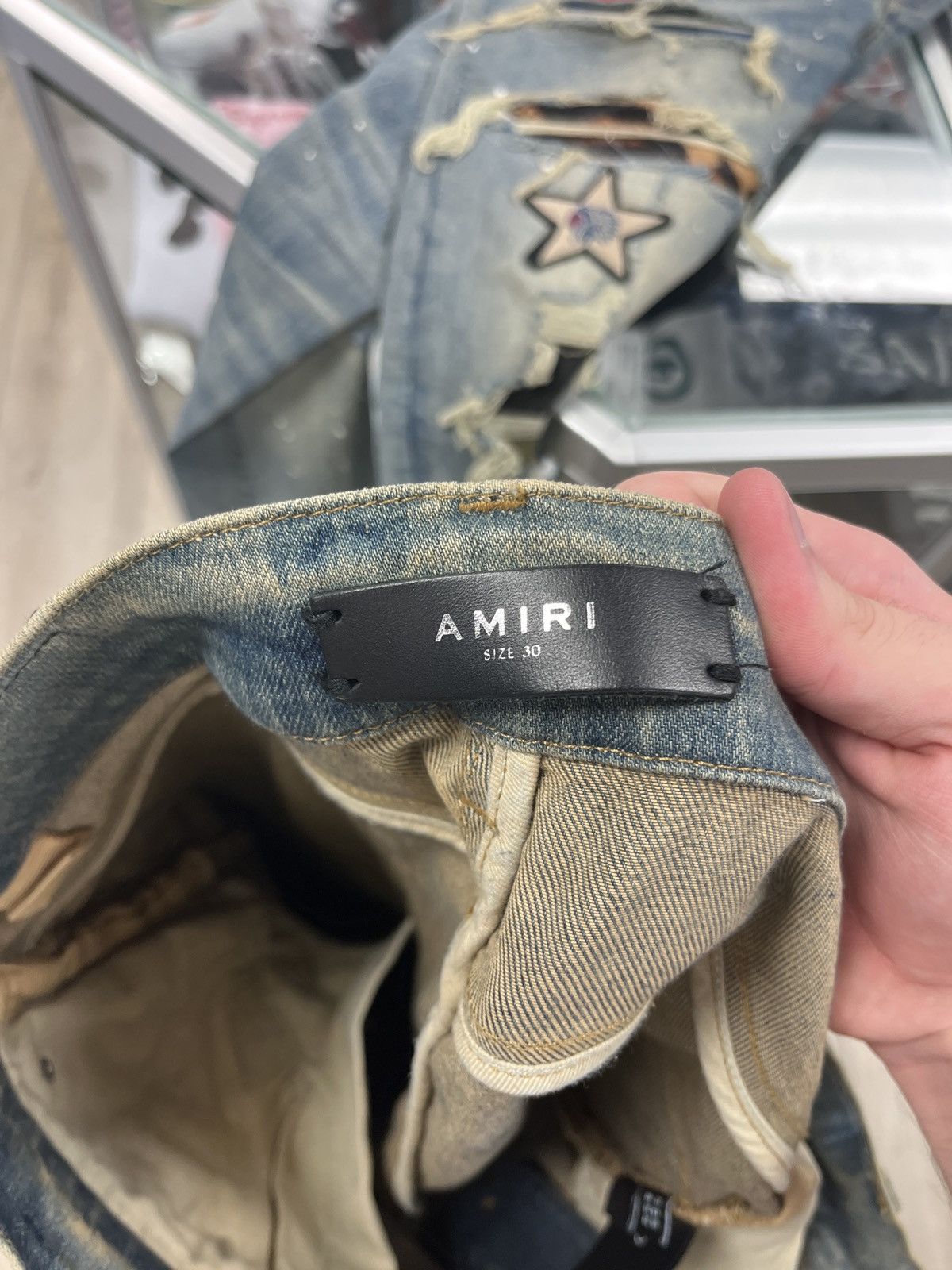 Amiri Amiri Paint Splatter Distressed Jeans 30 Size US 30 / EU 46 - 3 Thumbnail