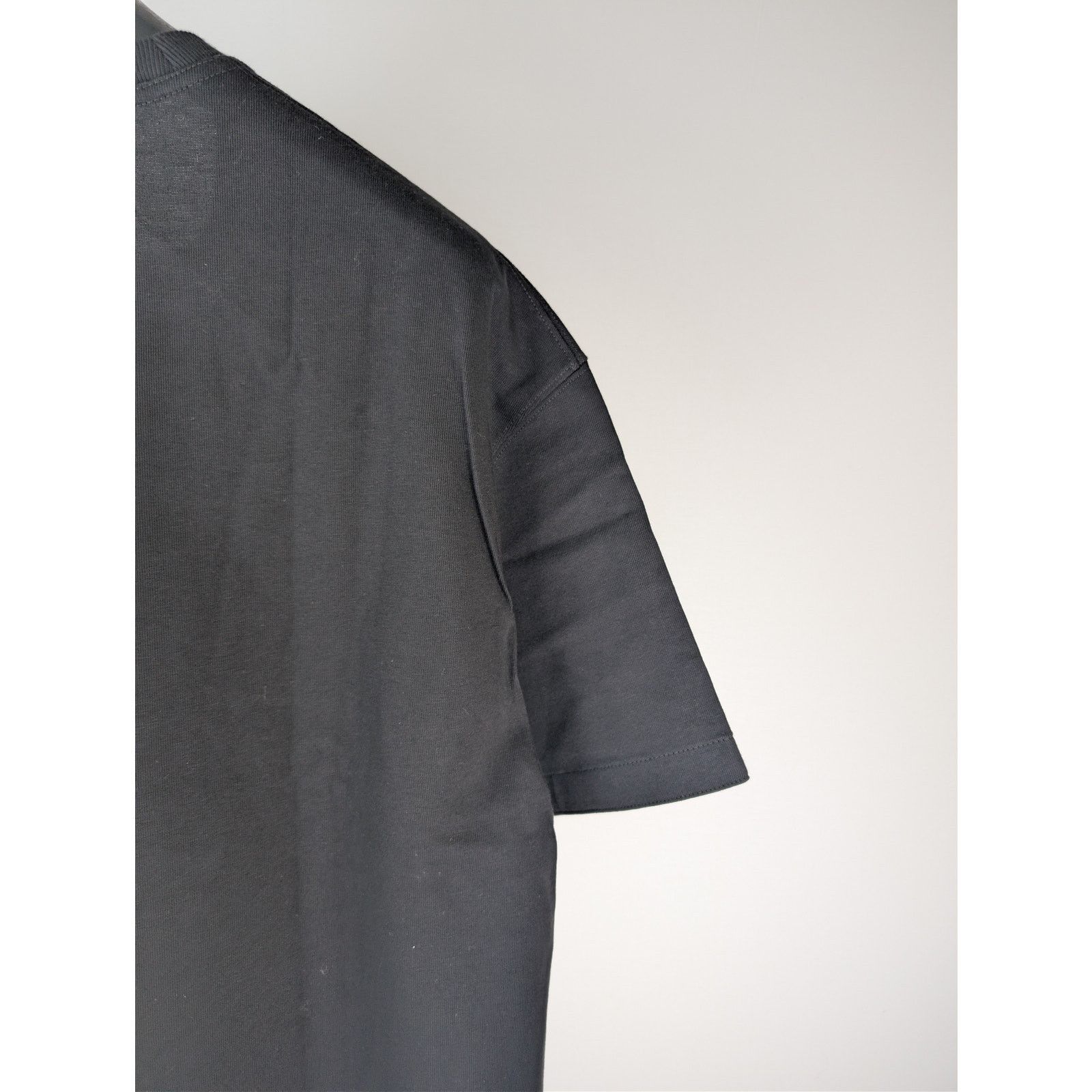 Bottega Veneta o1rshd1 Square Neck Heavy Jersey T-Shirt in Black Size US M / EU 48-50 / 2 - 14 Thumbnail