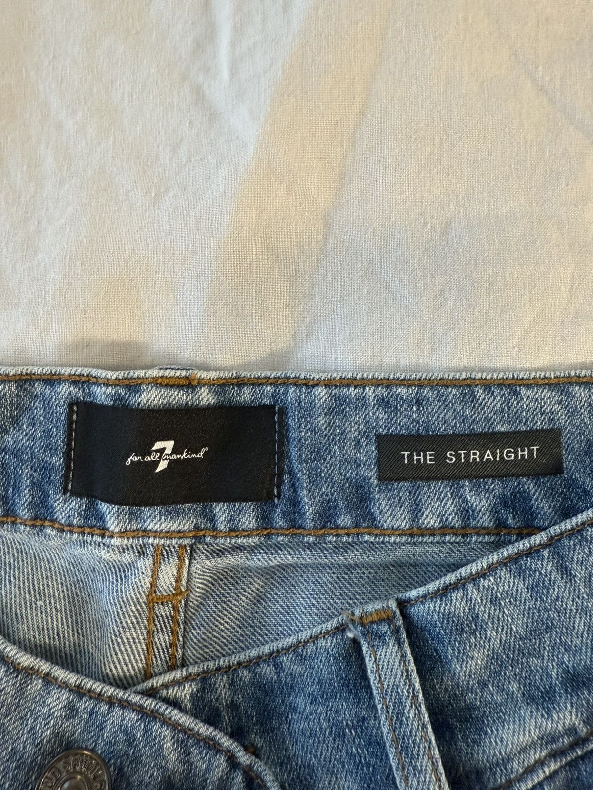 7 For All Mankind 7 For All Mankind Denim Jeans 31x30 Size US 31 - 3 Thumbnail