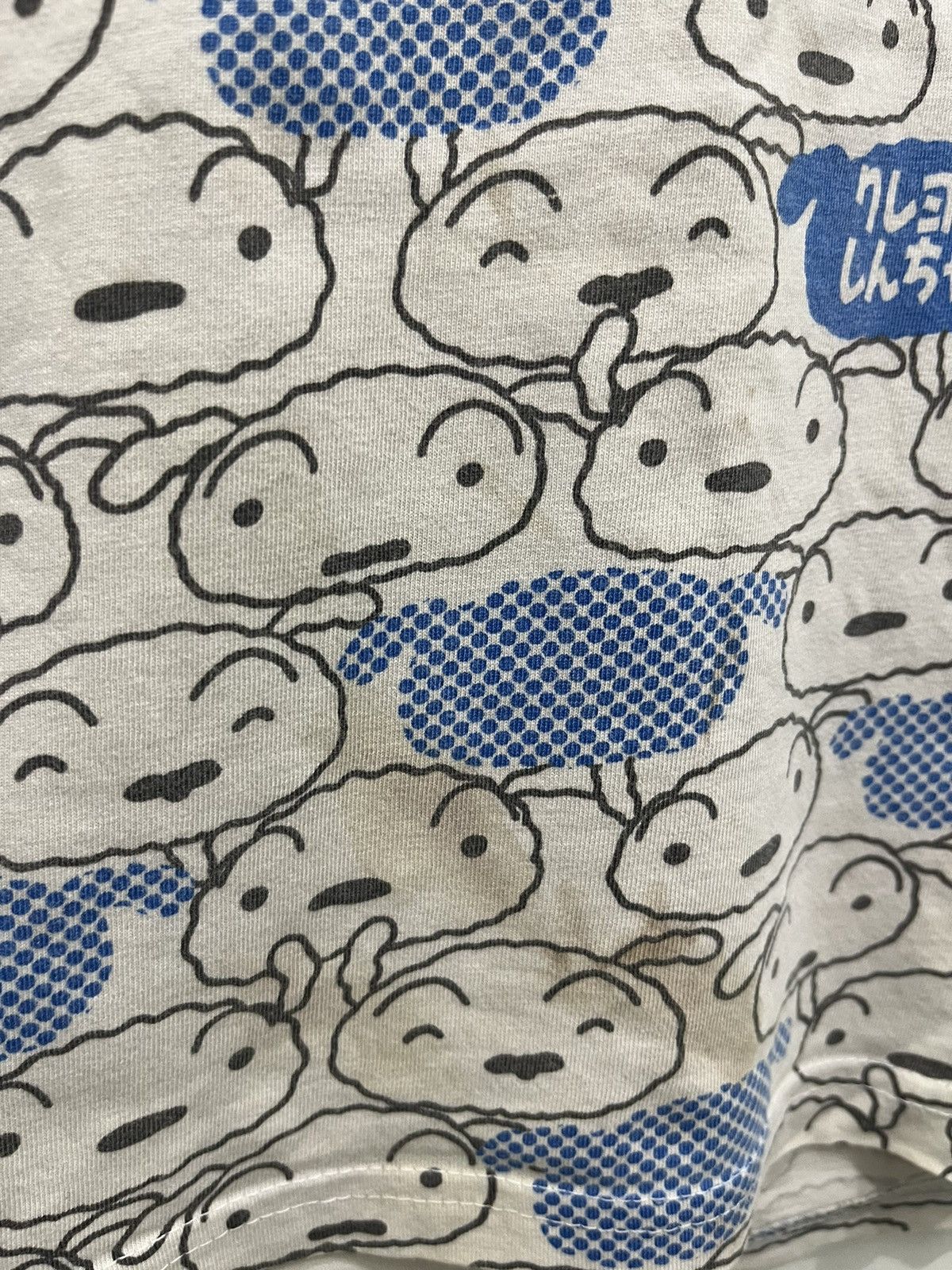 Anime Anima vintage Official CRAYON SHINCHAN Shiro FullPrint tees Size US XL / EU 56 / 4 - 2 Thumbnail