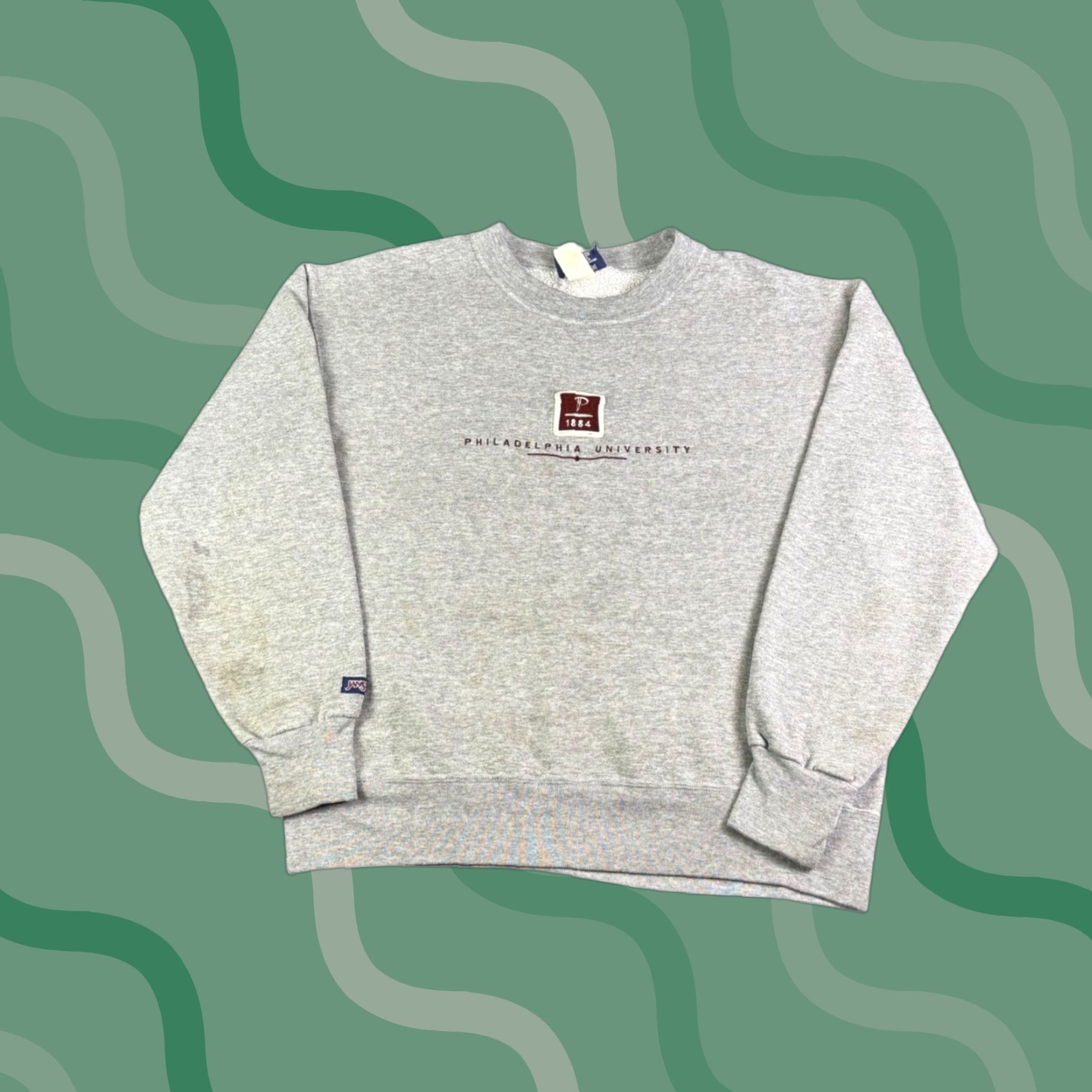 Jansport VINTAGE JanSport Sweatshirt Mens Medium Gray Crewneck Size US M / EU 48-50 / 2 - 1 Thumbnail