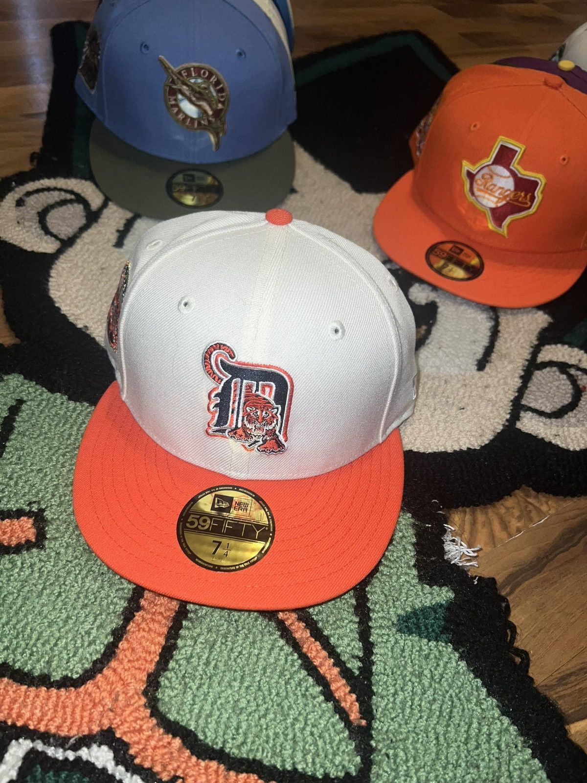 New Era Detroit Tigers MyFitteds J DILLA EXCLUSIVE!!! 7 3/8
