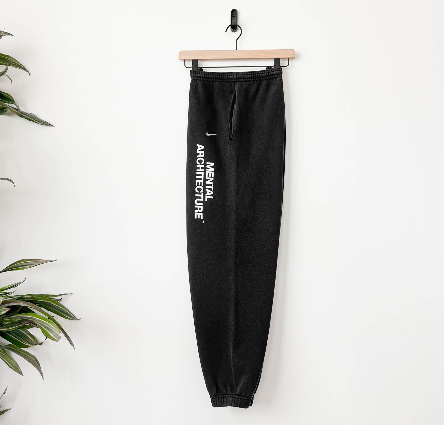 Vintage Mental Architecture Logo Upcycled 90's Nike Sweatpants USA Size US 30 / EU 46 - 9 Thumbnail