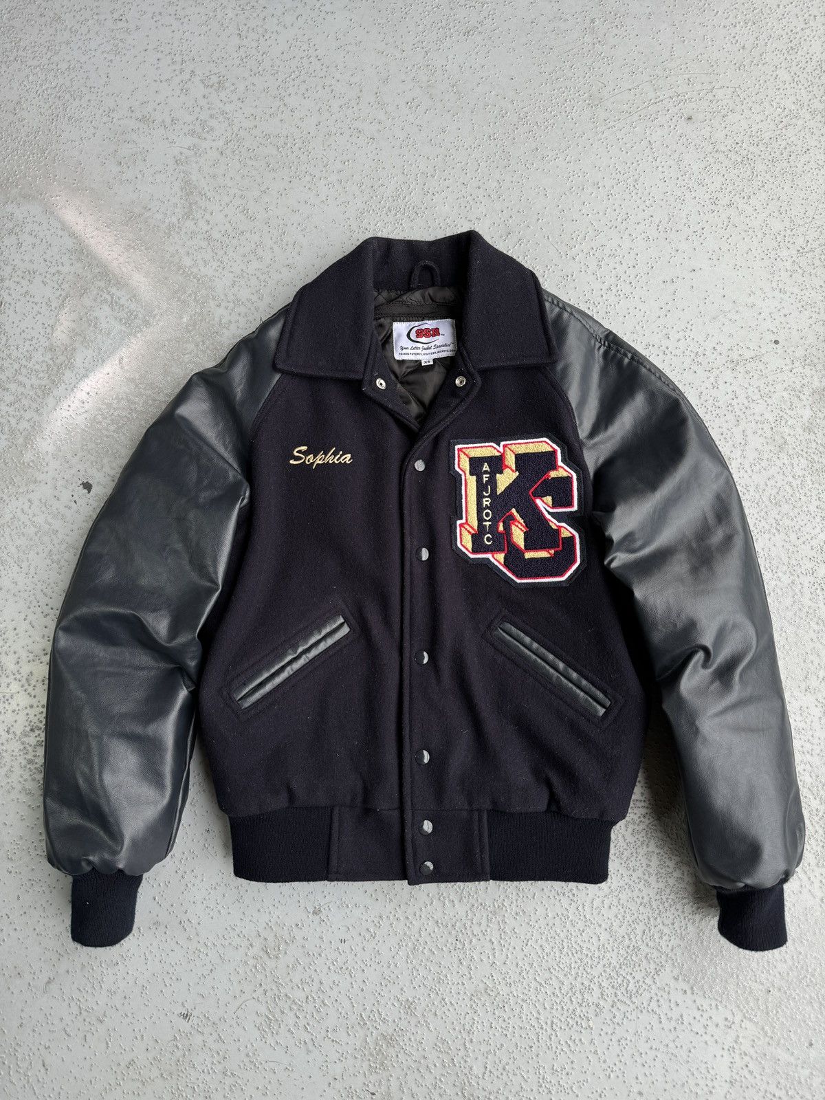 Vintage Vintage SSR varsity jacket | Grailed