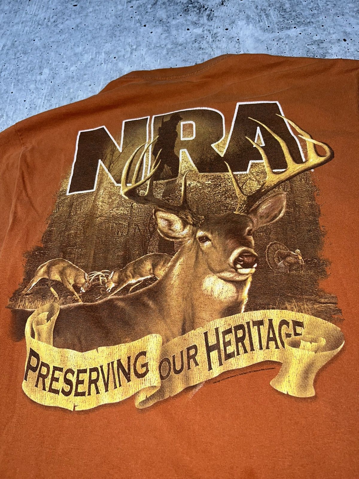 Other Vintage Y2K NRA Graphic Tee Size US M / EU 48-50 / 2 - 2 Thumbnail