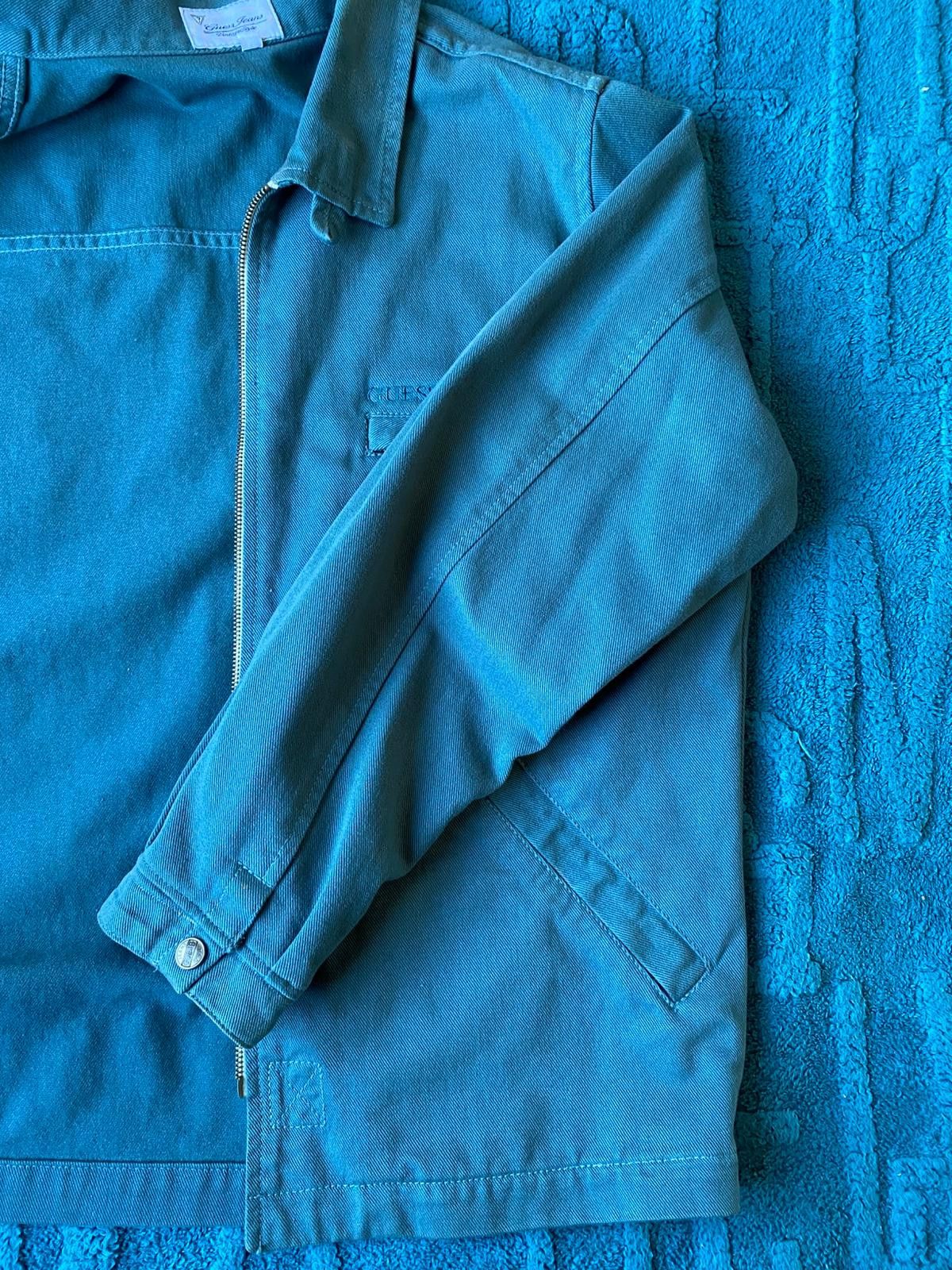 Guess Rare Vintage Guess Jacket Blue Size M Size US M / EU 48-50 / 2 - 2 Thumbnail