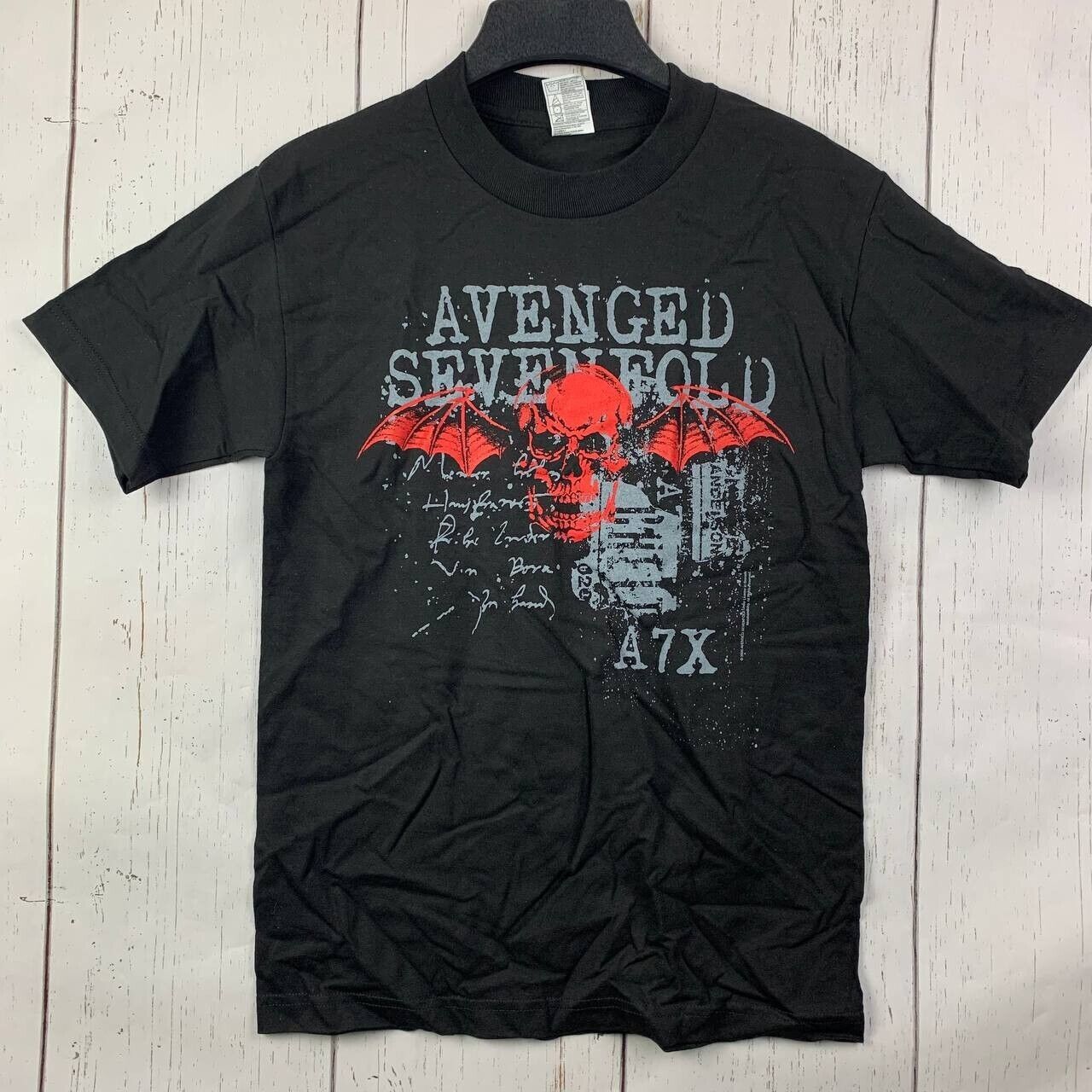 Alstyle Vintage Avenged Sevenfold Small Alstyle Casual T-Shirt Black Size US S / EU 44-46 / 1 - 1 Thumbnail