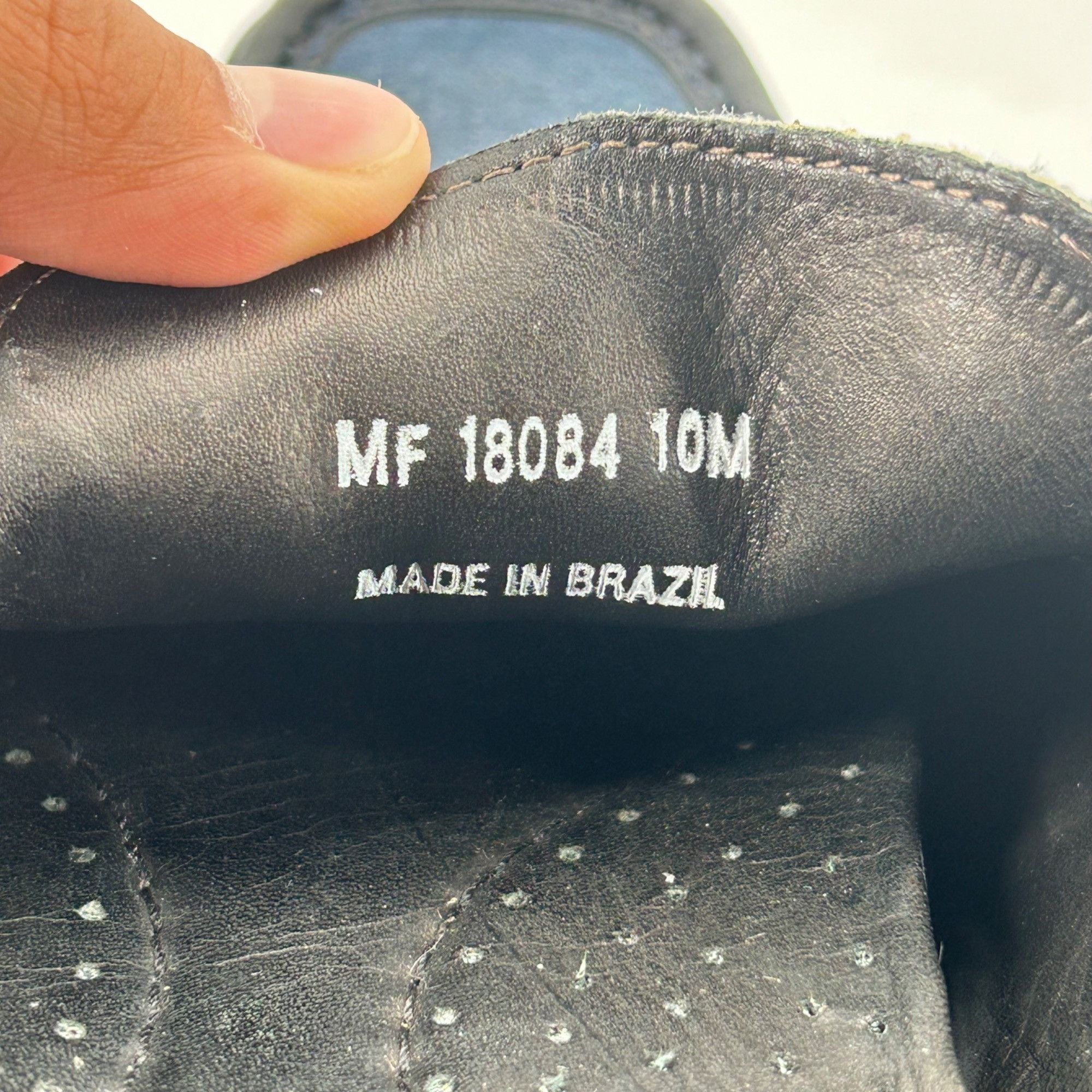 Mercanti Fiorentini Blue Denim Men's 10M Horsebit Driving Loafers Mercanti Fiore Size US 10 / EU 43 - 9 Thumbnail