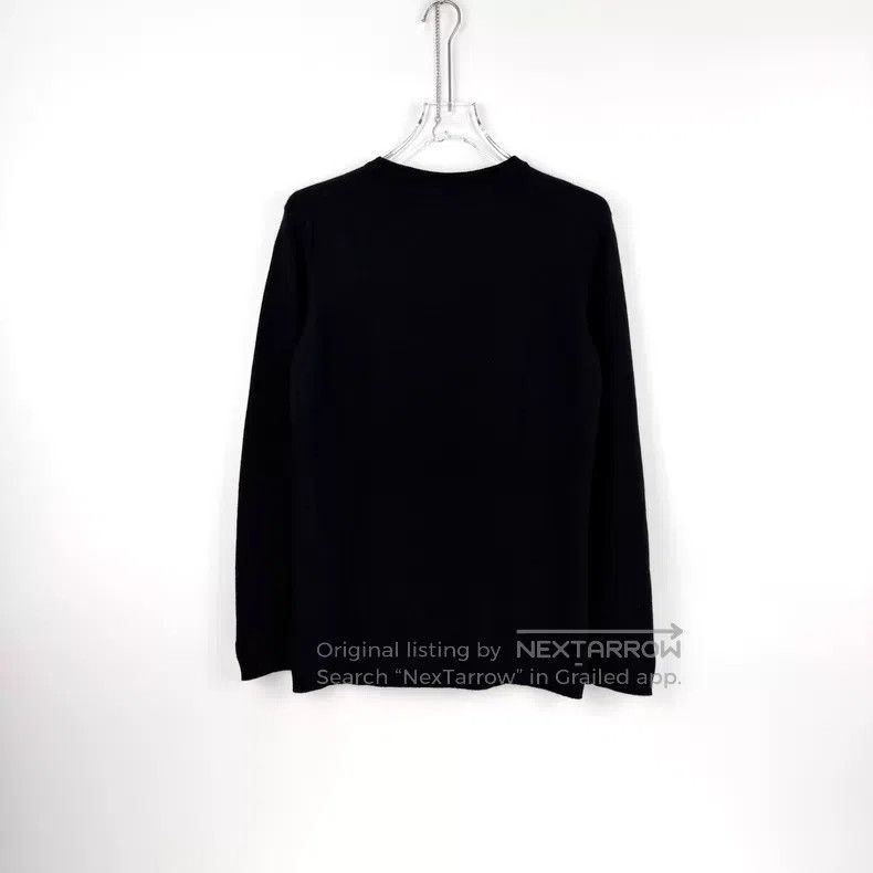 Hermes Hermes Black Metal Logo Cashmere Sweater Size XS / US 0-2 / IT 36-38 - 4 Thumbnail