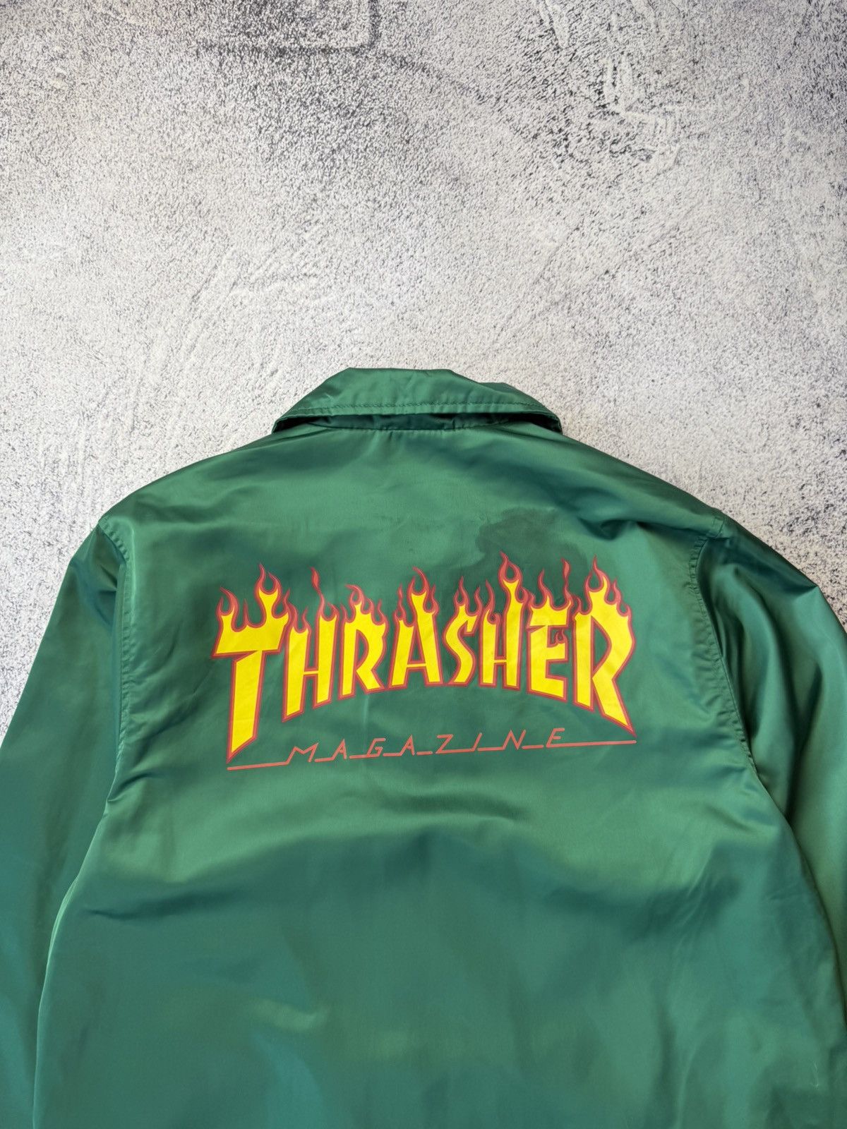 Thrasher VINTAGE THRASHER COACH JACKET SK8 Rare Size US S / EU 44-46 / 1 - 23 Thumbnail