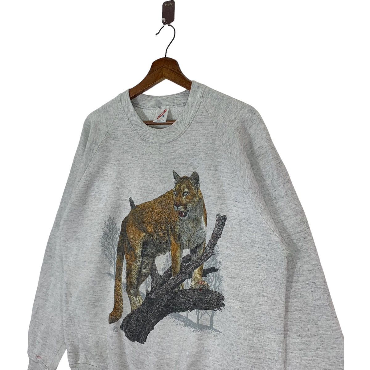Habitat × Vintage VINTAGE JEEZER CHEETAH ON THE TREE HUNTING CREWNECK Size US XL / EU 56 / 4 - 2 Thumbnail