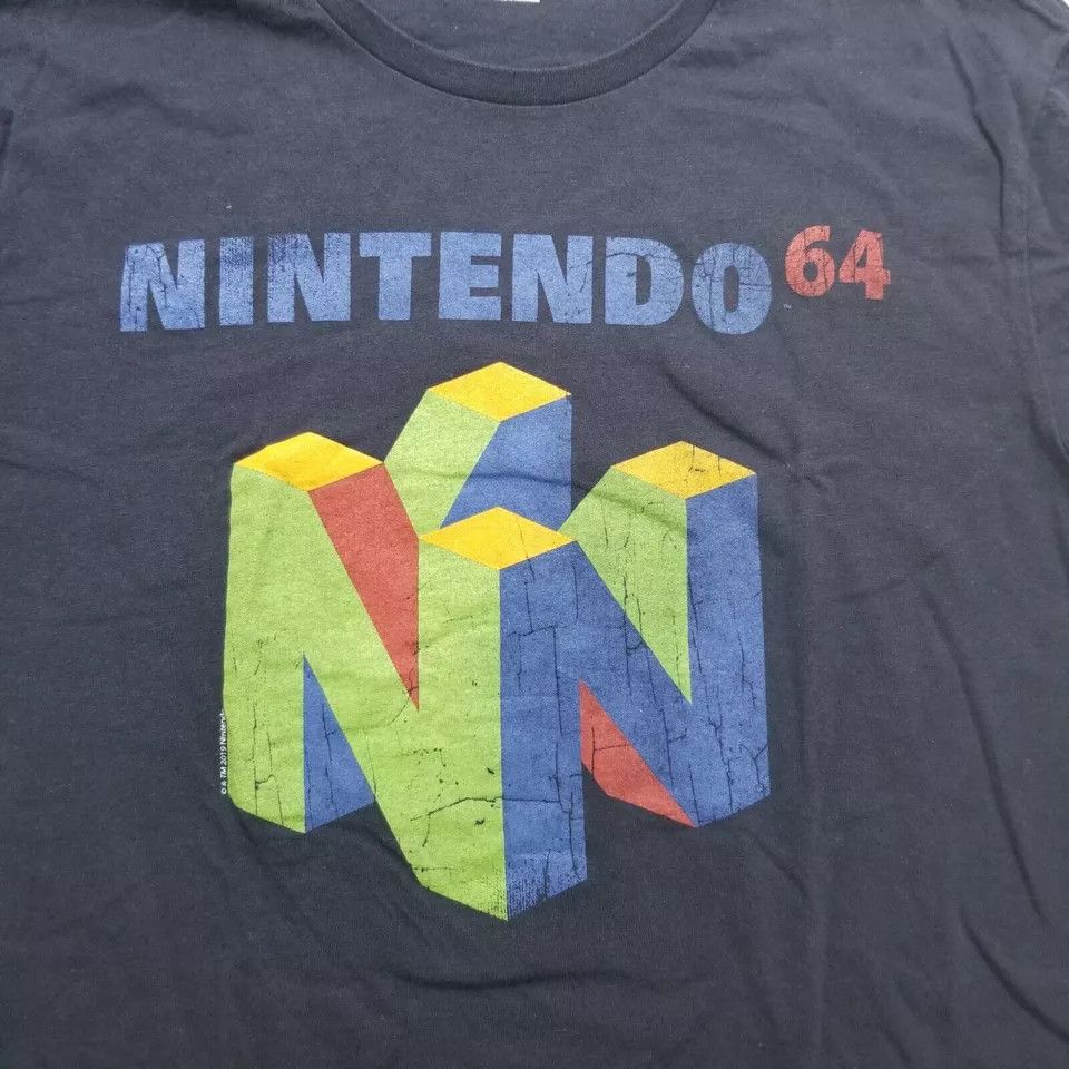 Old Navy Nintendo 64 Shirt Mens Medium Short Sleeve Crew Neck Size US M / EU 48-50 / 2 - 4 Thumbnail