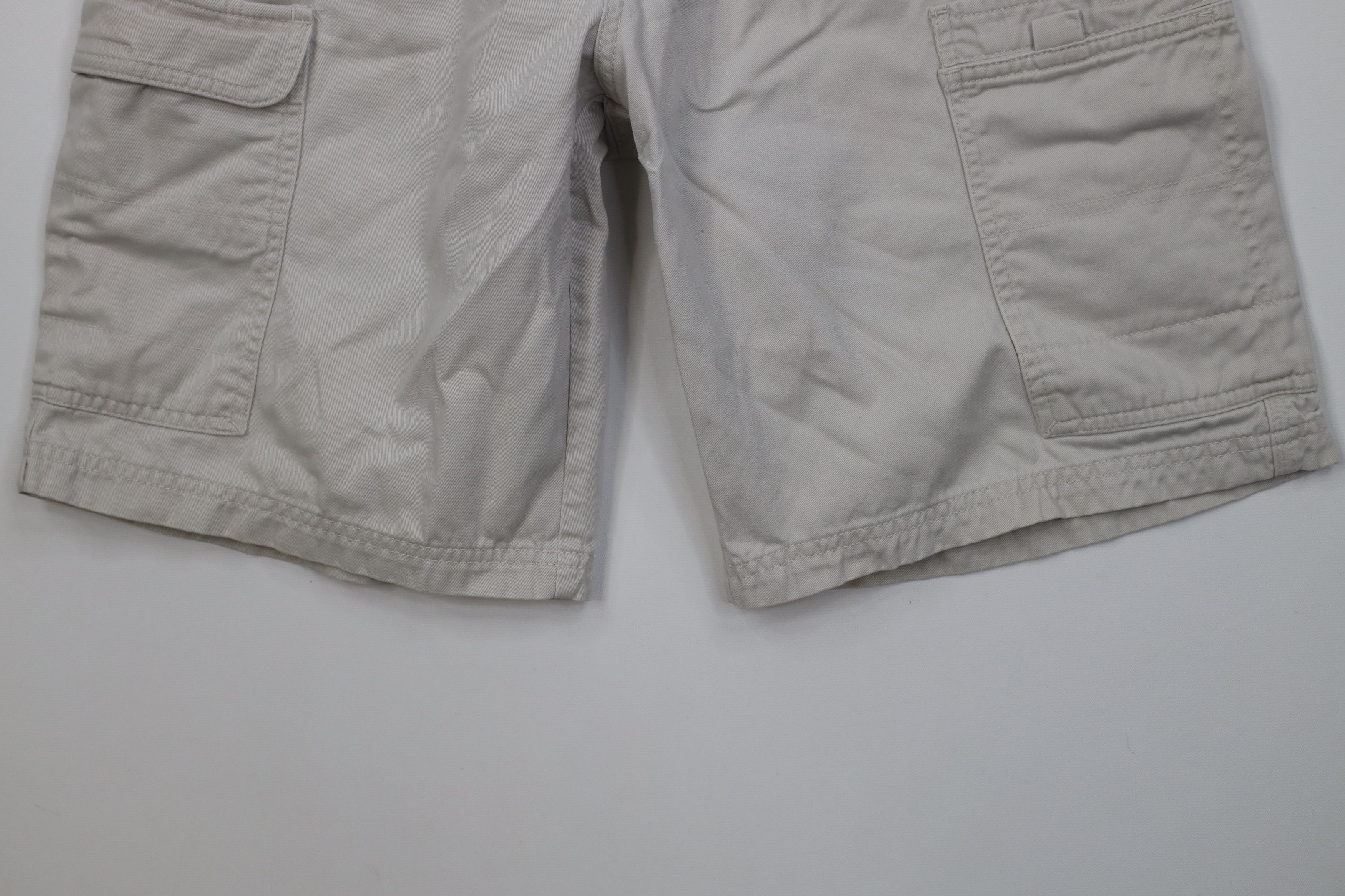 Columbia Vintage Y2K Columbia Above Knee Trekking Cargo Shorts Stone Size US 32 / EU 48 - 4 Thumbnail