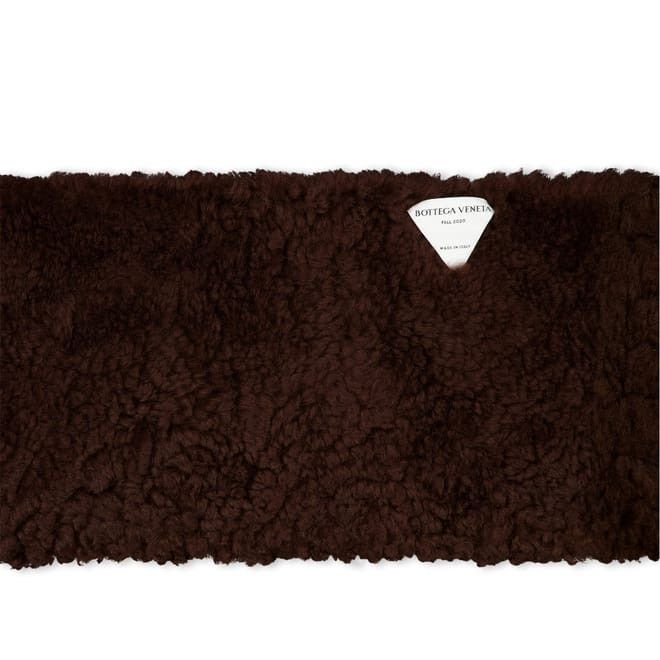 Bottega Veneta Bottega Veneta Bv Scarf in Brown Size ONE SIZE - 2 Thumbnail