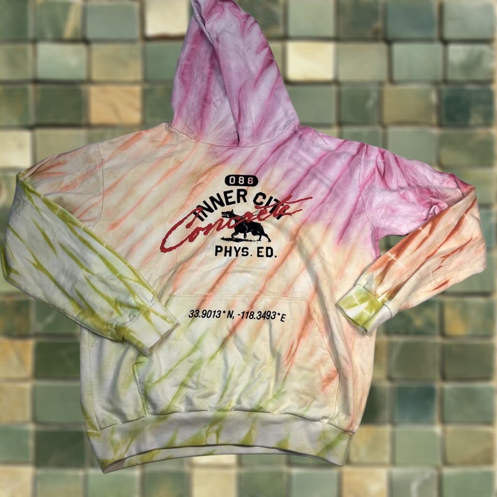 Honor the Gift Honor The Gift Hoodie Mascot Inner City Physical Ed Tie Dye L Sunset Tie Dye Sweatshirt Men’s Hooded Pullover Size US L / EU 52-54 / 3 - 1 Thumbnail