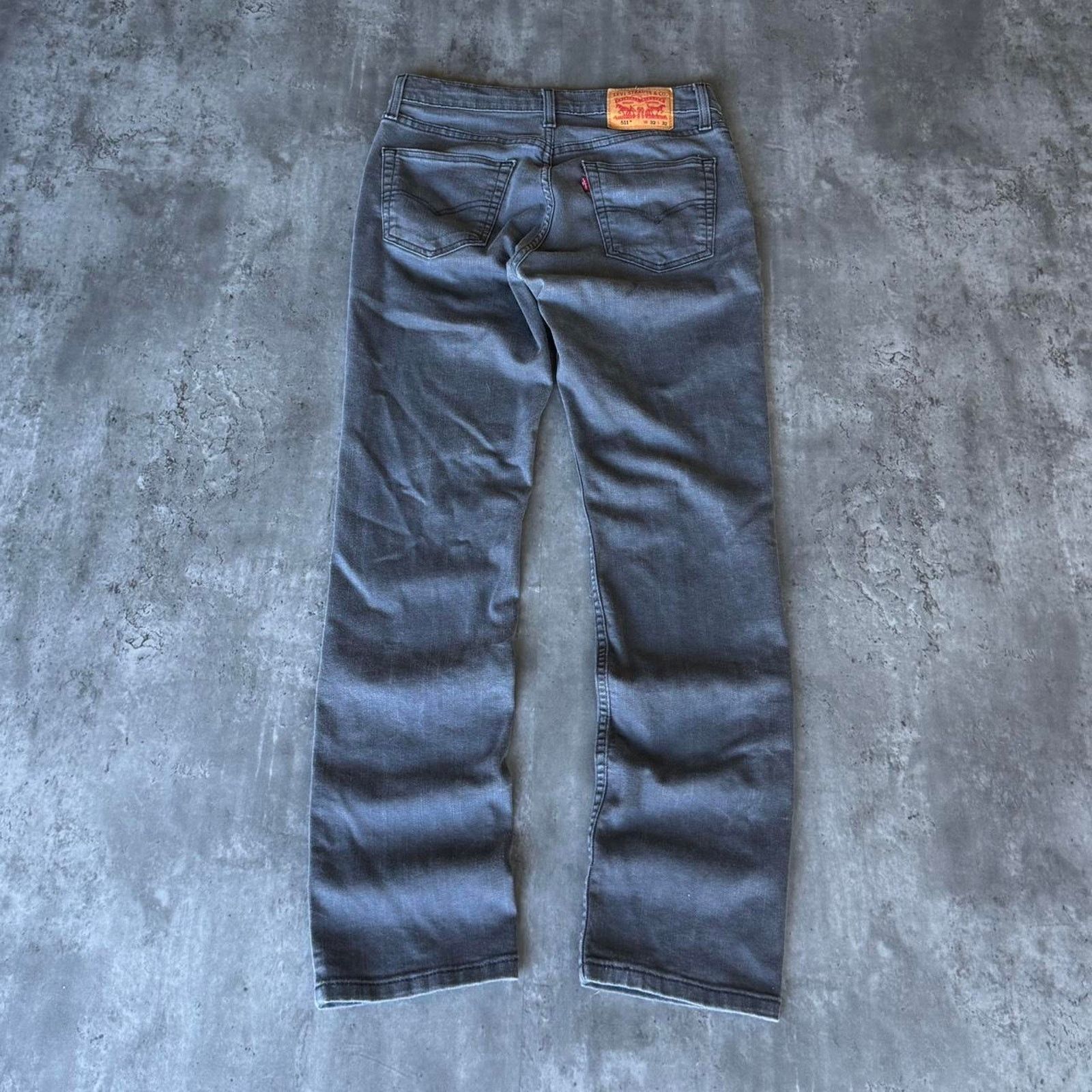 Levi's × Vintage Levi’s 511 Wolf Grey Skater Streetwear Grunge Denim Jeans Size US 32 / EU 48 - 1 Thumbnail