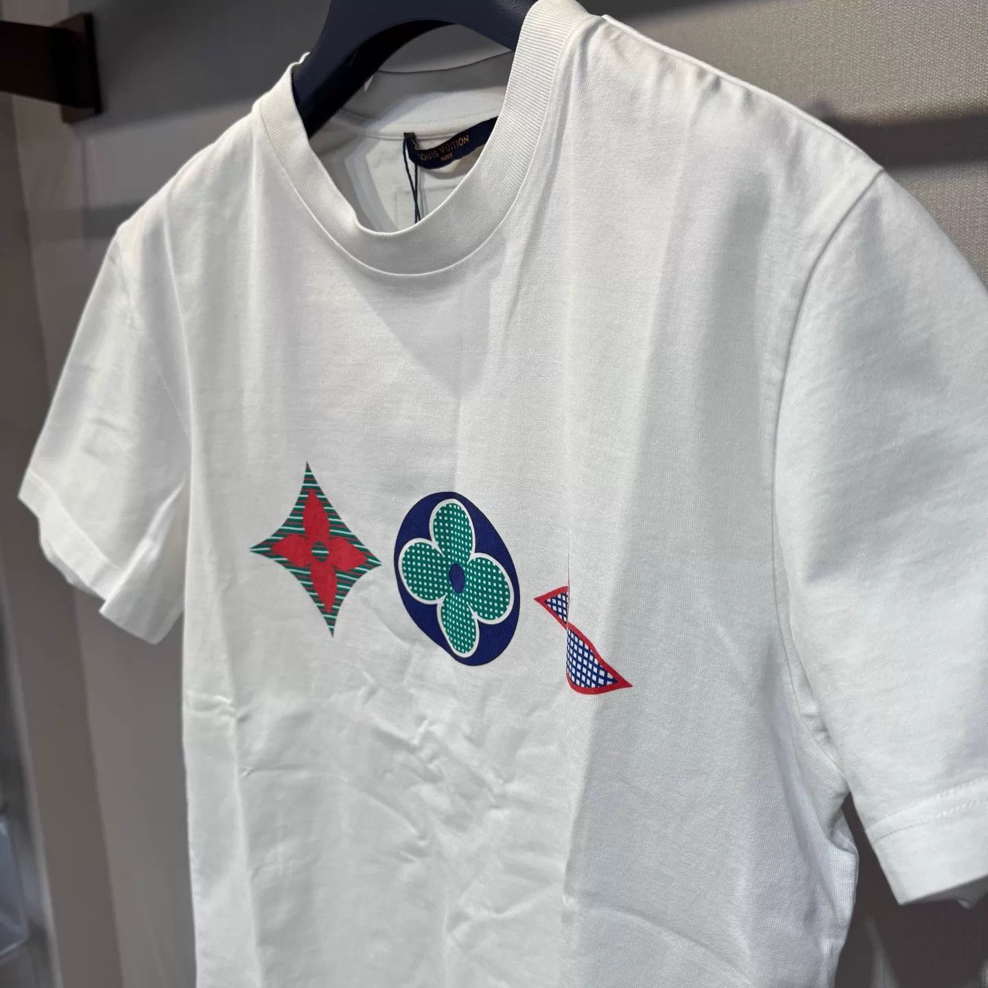 Louis Vuitton Louis Vuitton Monogram White Short Sleeve Tee Size S New Size US M / EU 48-50 / 2 - 3 Thumbnail