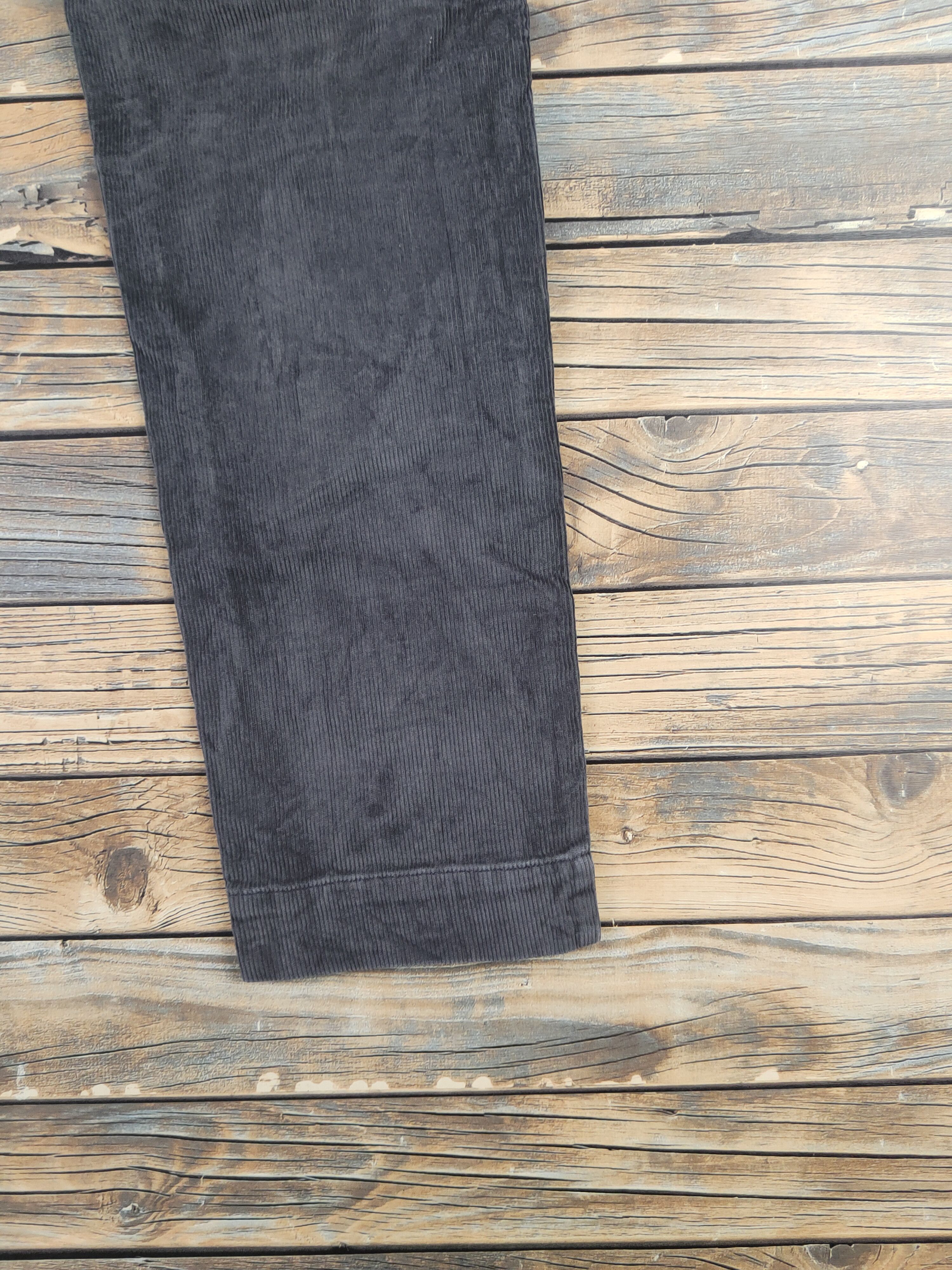 Gap DL Gap Jeans Dark Gray Multipocket Corduroy Pants #46-264T Size 28" / US 6 / IT 42 - 11 Thumbnail